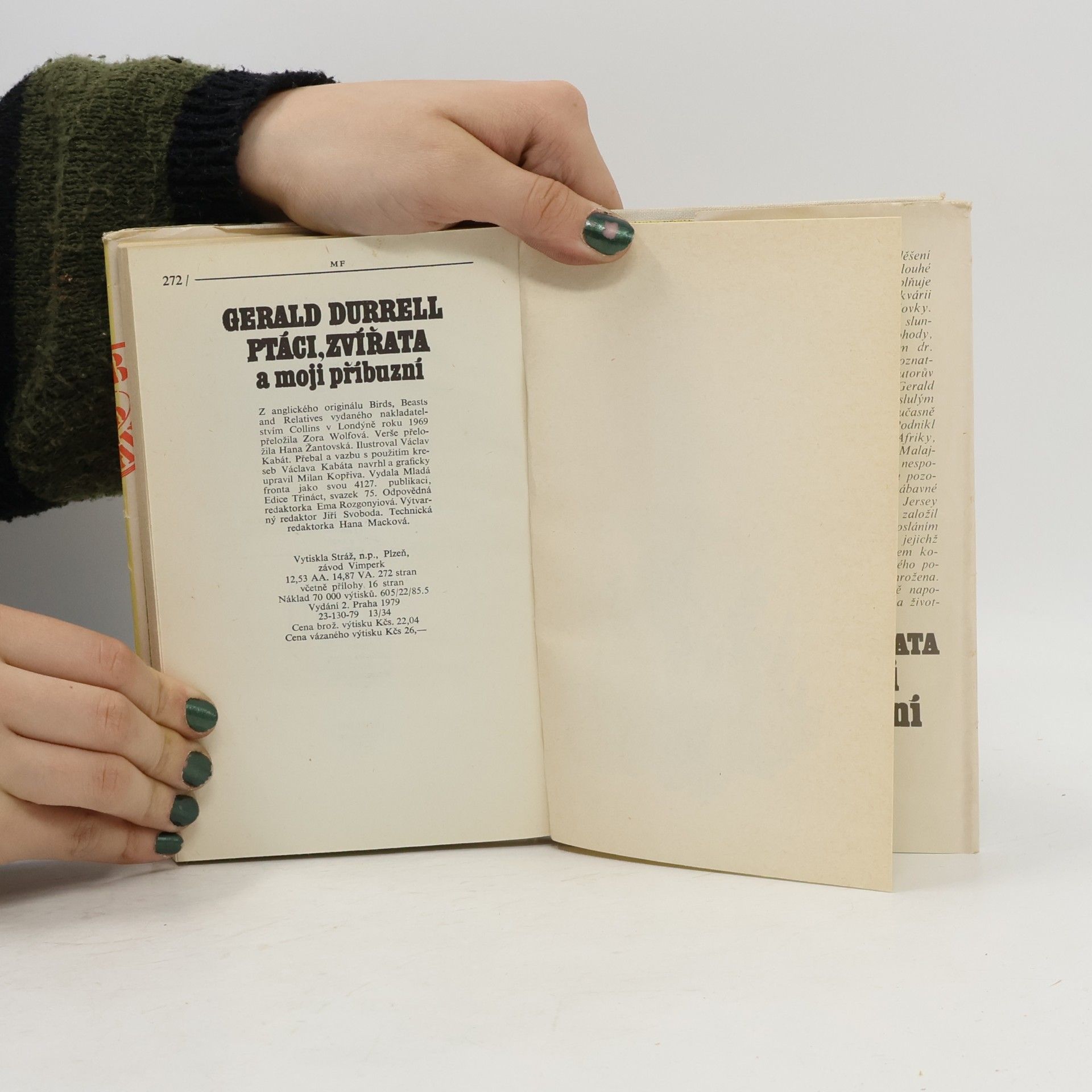 Gerald Malcolm Durrell Ptáci, zvířata a moji příbuzní