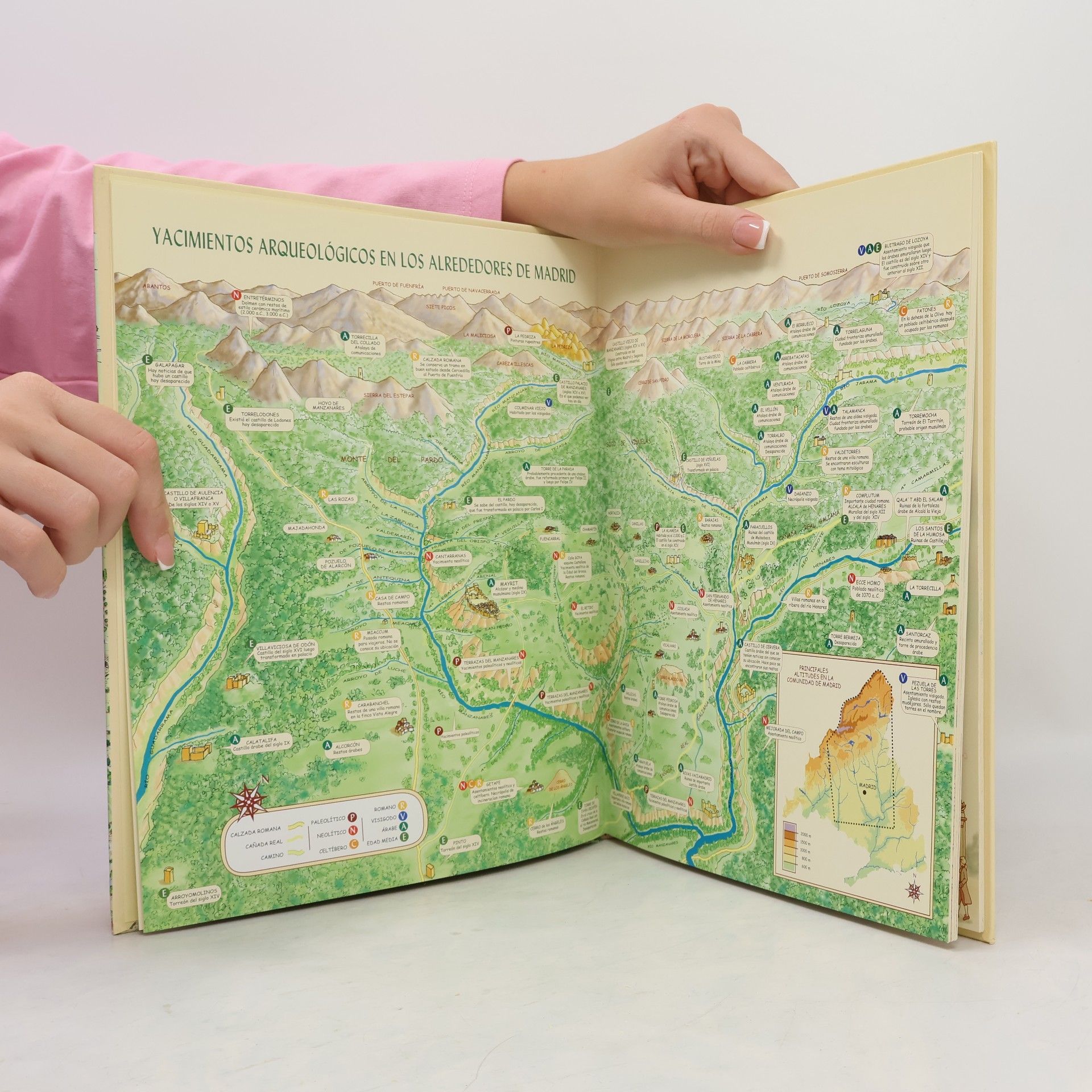 Pedro López Carcelén Atlas ilustrado de la historia de madrid