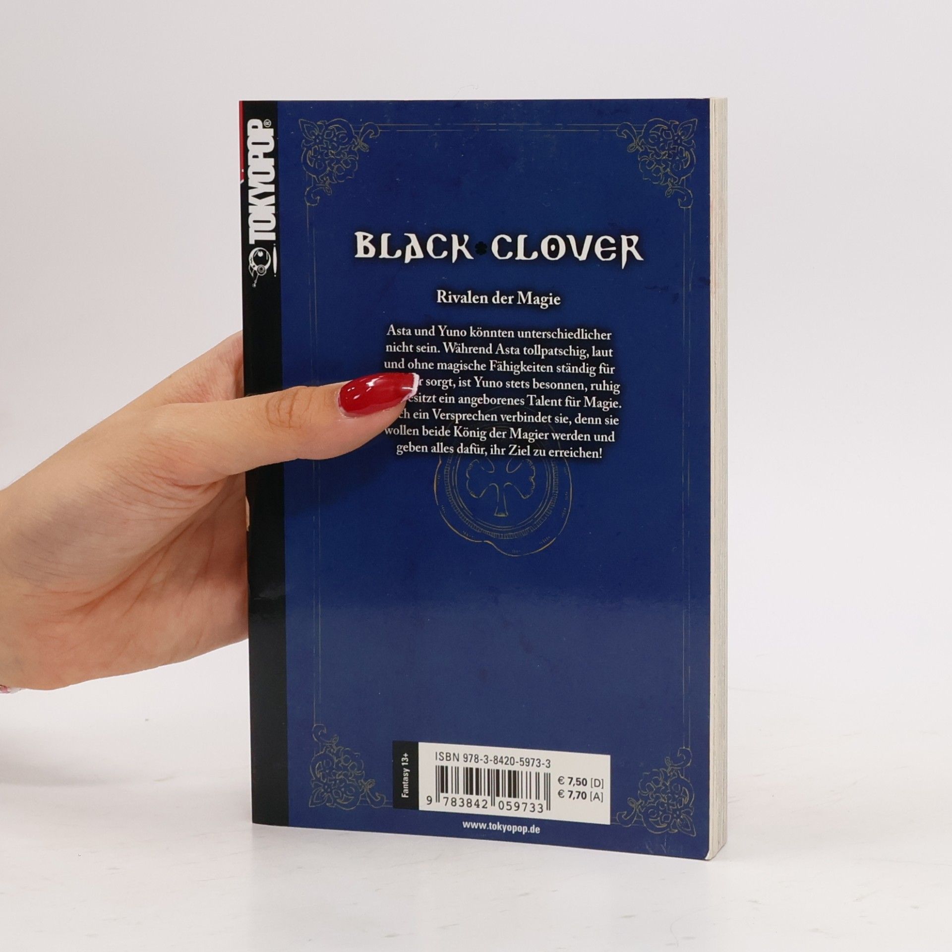 Yuki Tabata Black Clover 22