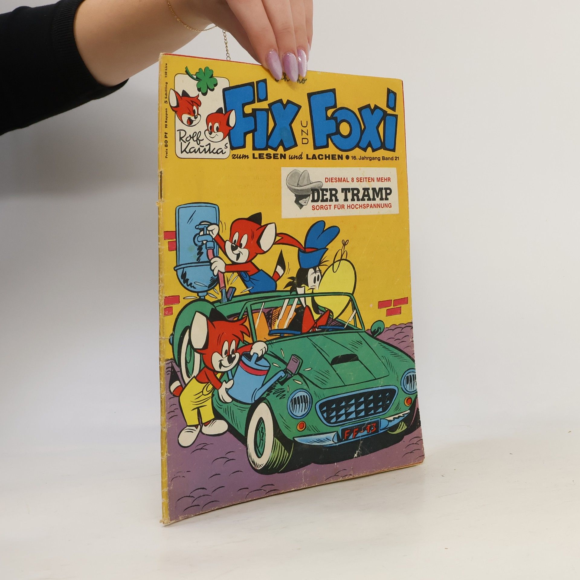 Rolf Kauka Fix und Foxi. 16. Jahrgang  Band 21