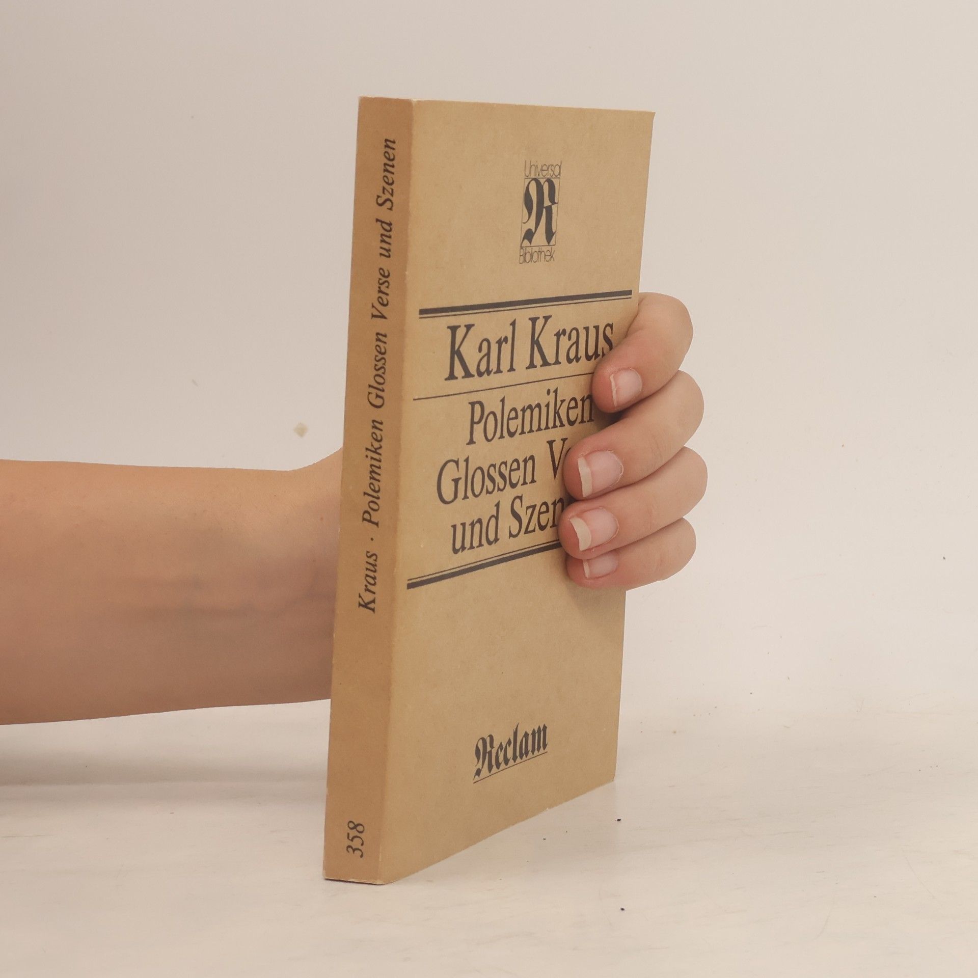 Karel Kraus Polemiken, Glossen, Verse und Szenen