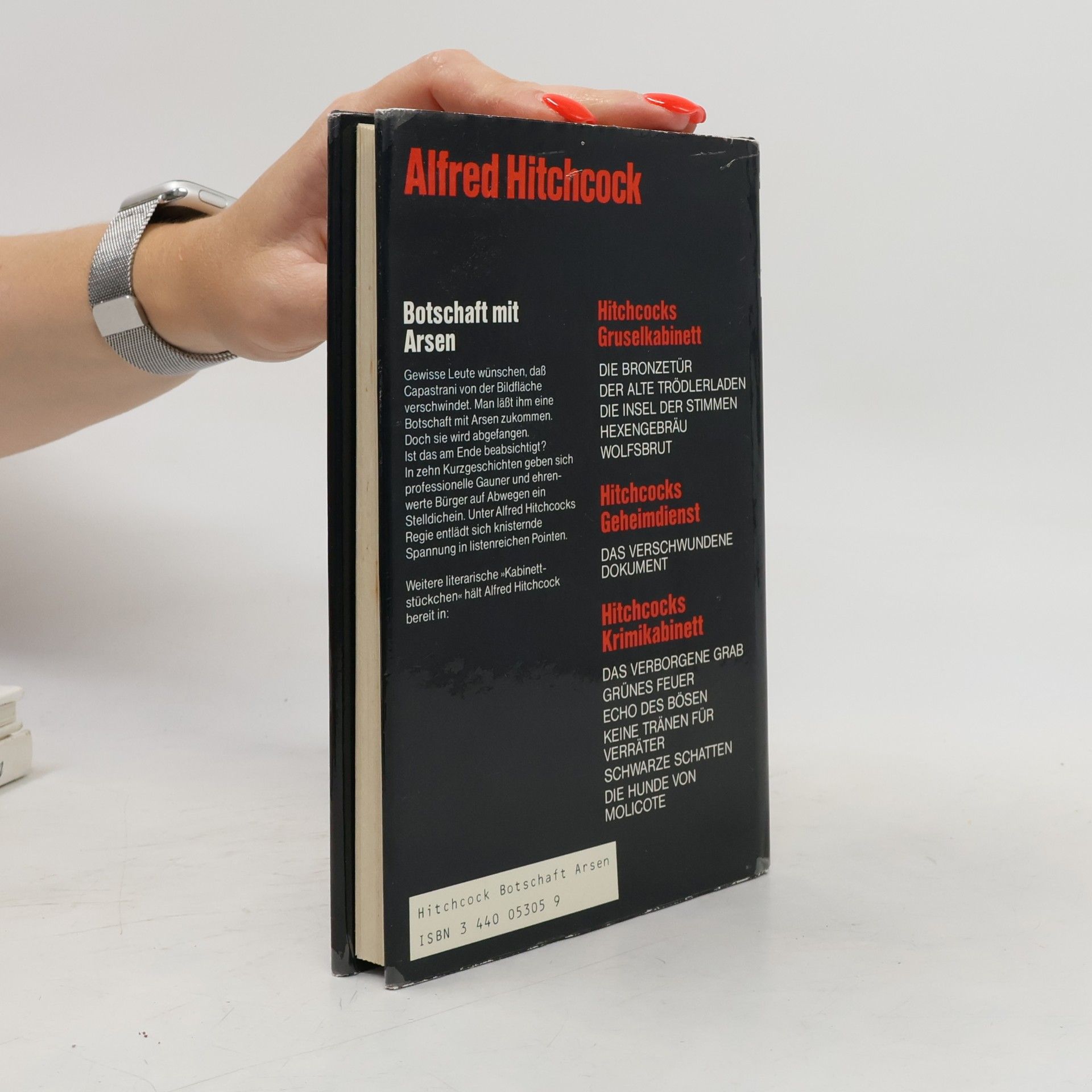 Alfred Hitchcock Botschaft mit Arsen