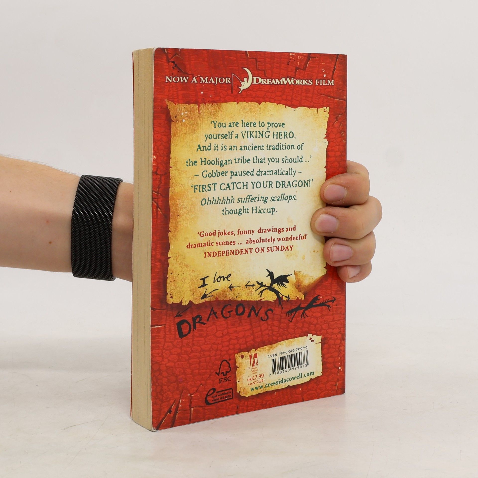 Cressida Cowell How to train your dragon