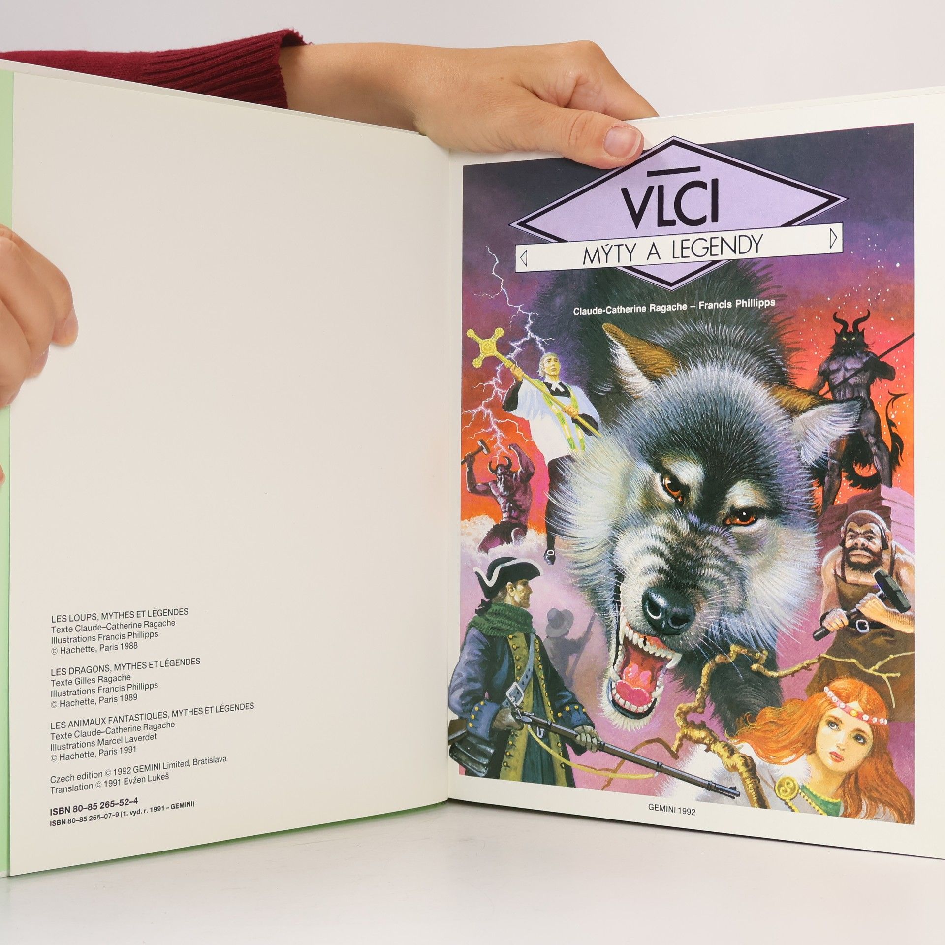 Various authors Mýty a legendy : vlci, draci, bájná zvířata