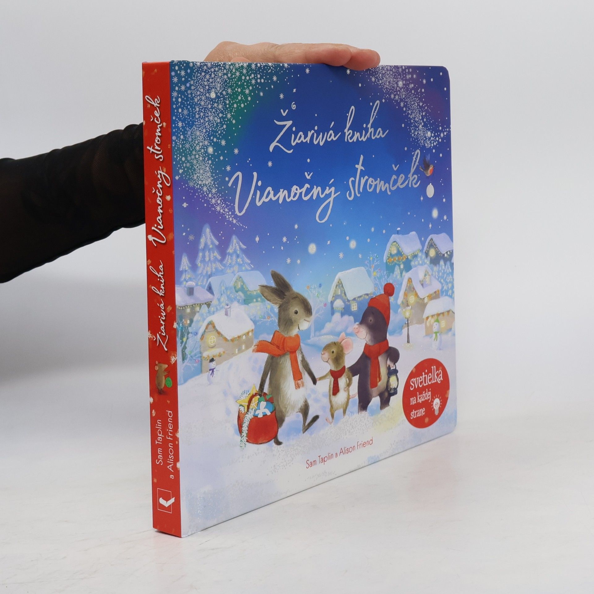 Alison Friend Žiarivá kniha Vianočný stromček