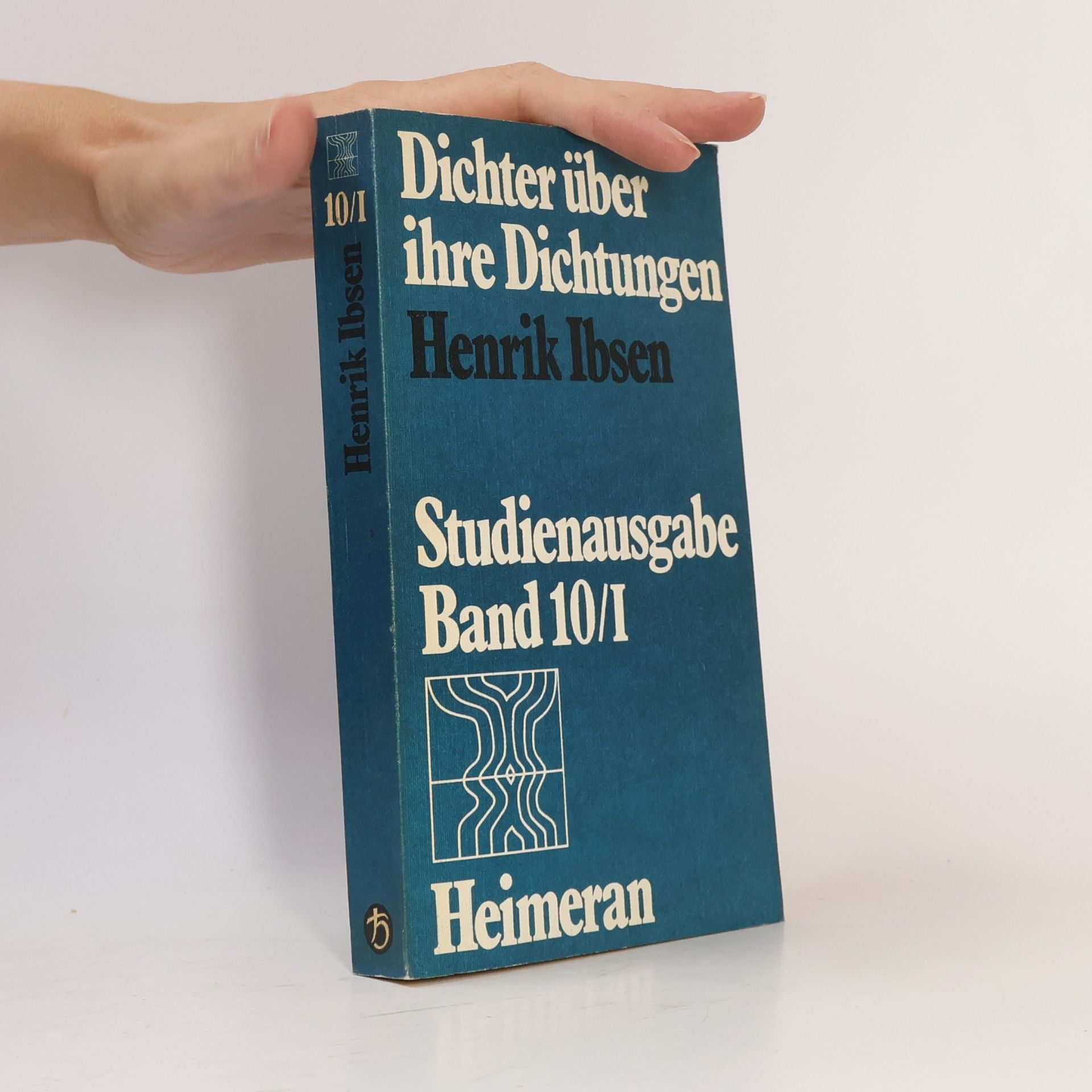 Henrik Ibsen Henrik Ibsen. Studienausgabe 10/I
