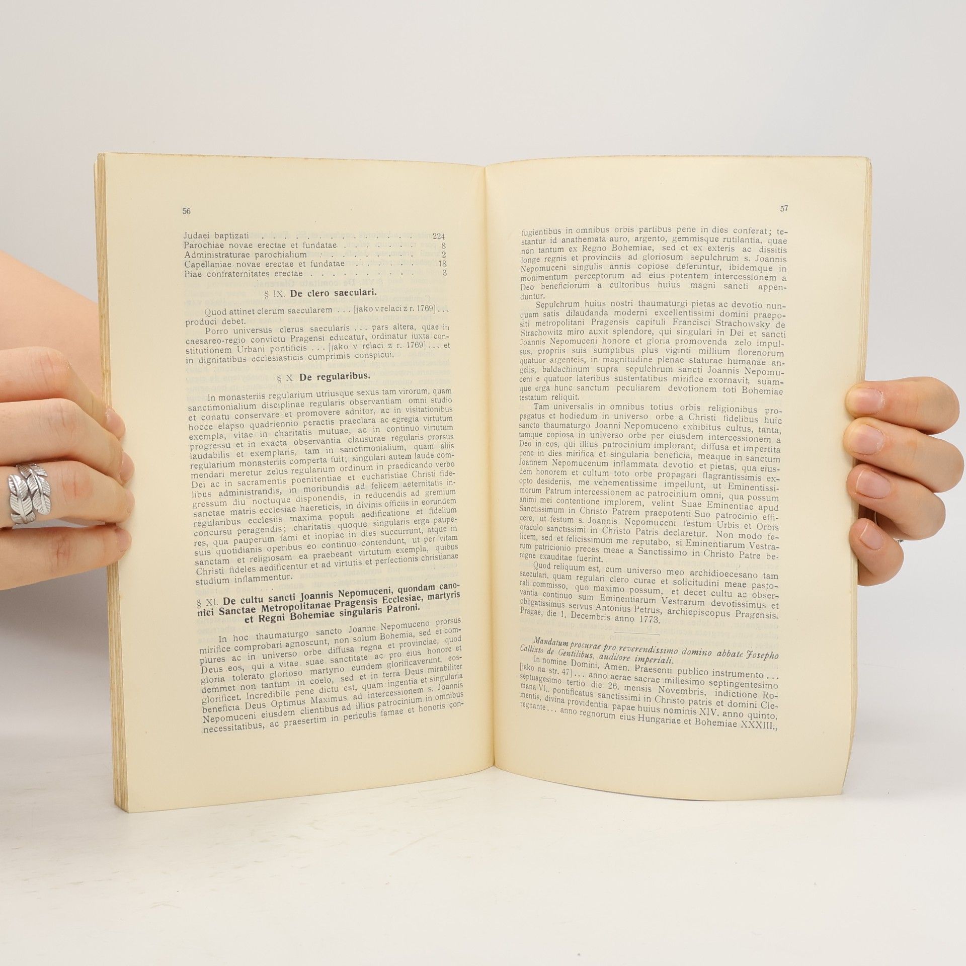Antonín Podlaha Relationes super statu ecclesiae et archidioecesis pragensis ad S. Congregationem concilii ab archiepiscopis pragensibus factae a. 1759-1781 : z rukopisu Archivu arcibiskupského v Praze