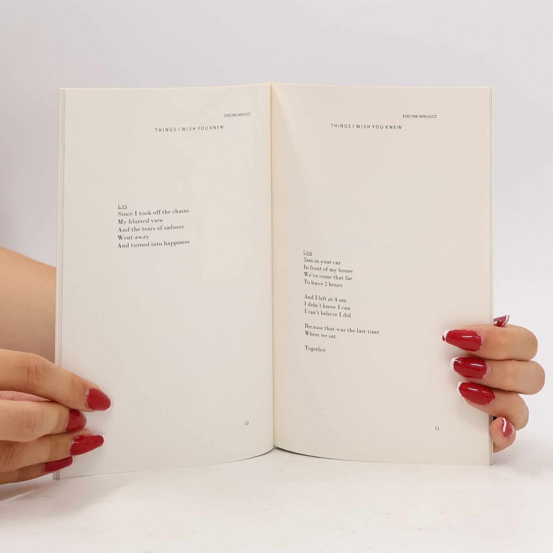 Evelyne Mikulicz Things I wish you knew