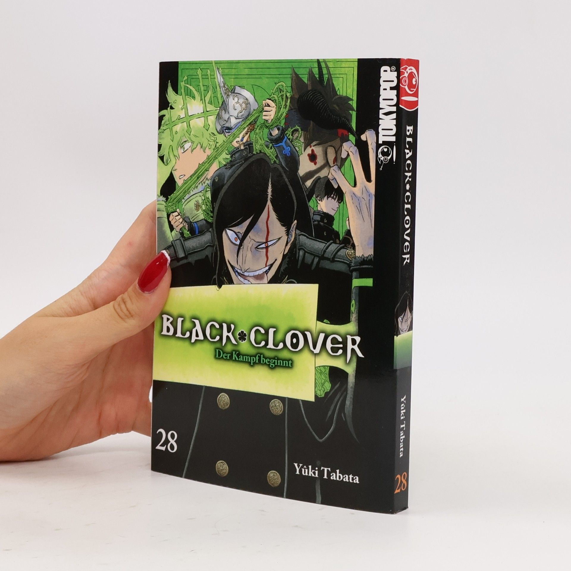Yuki Tabata Black Clover 28