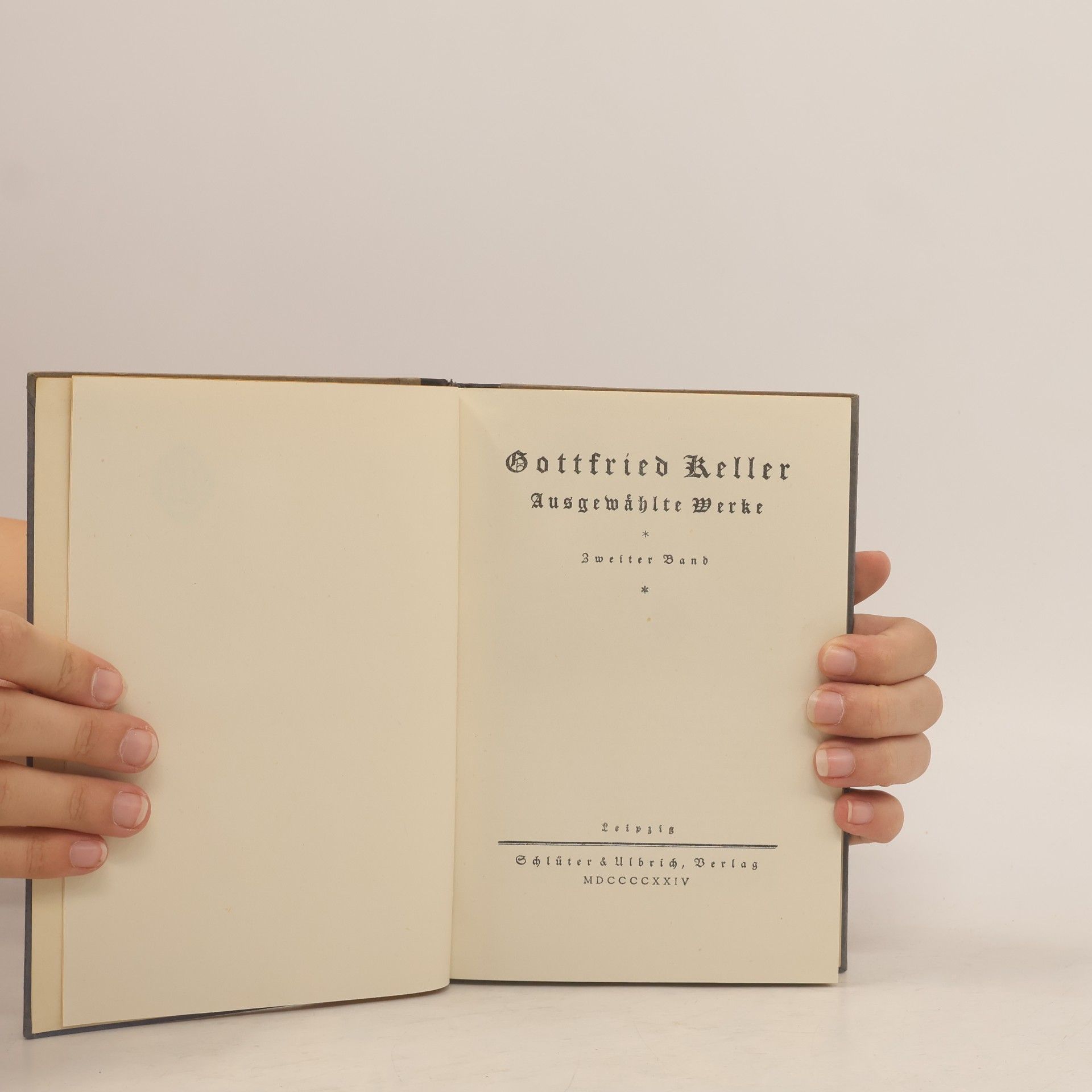 Gottfried Keller Ausgewählte Werke, 3 weiter Band