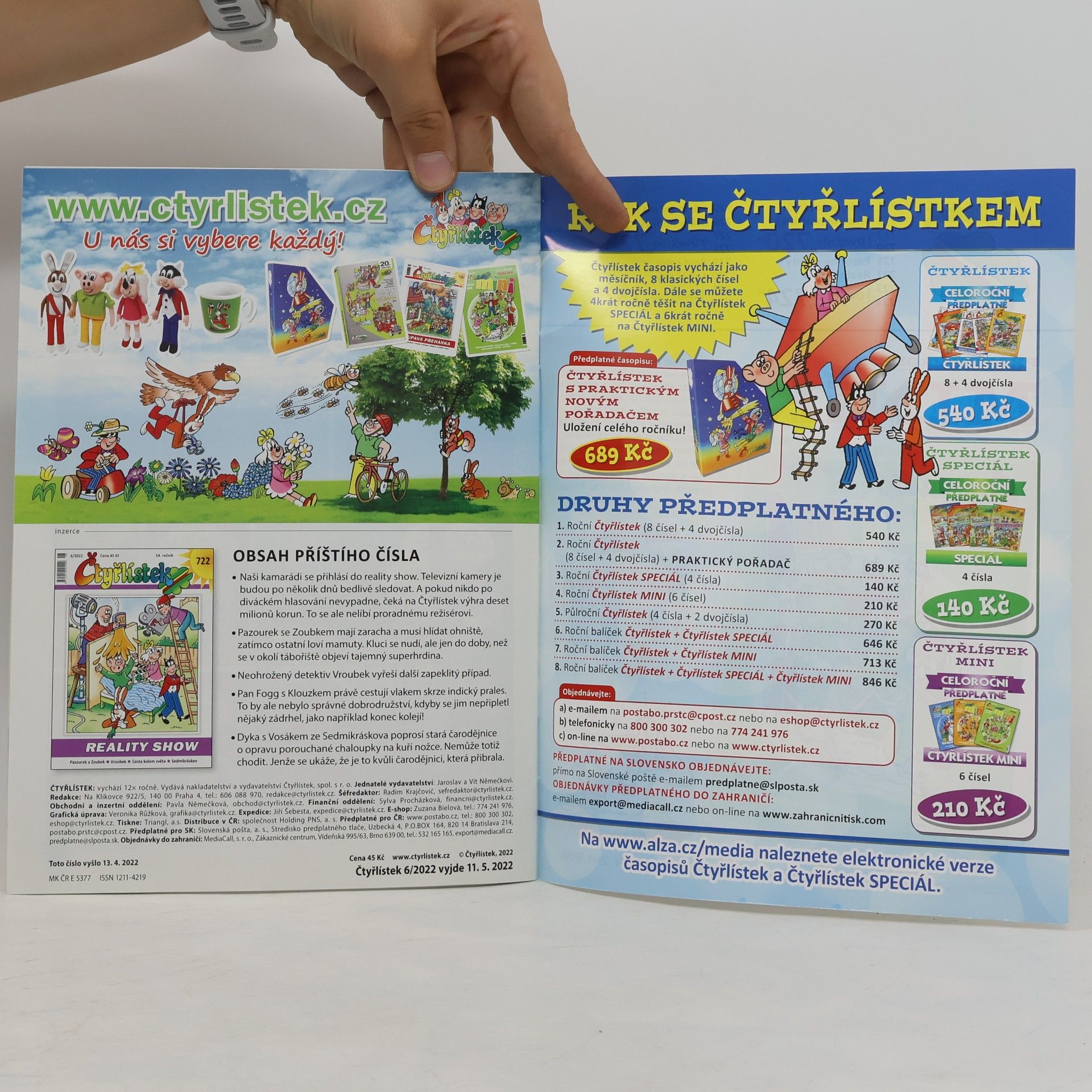 Autorenkollektiv Čtyřlístek 5/2022 721. Pozor na roboty