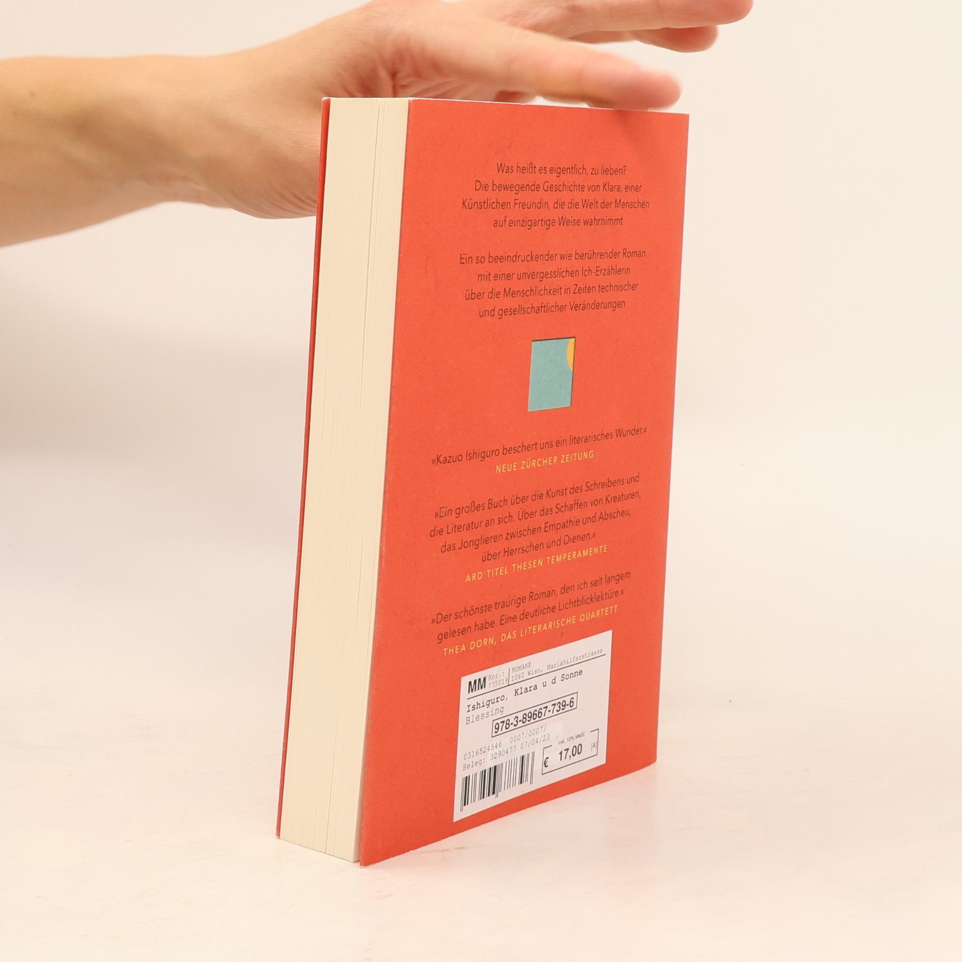 Kazuo Ishiguro Klara und die Sonne