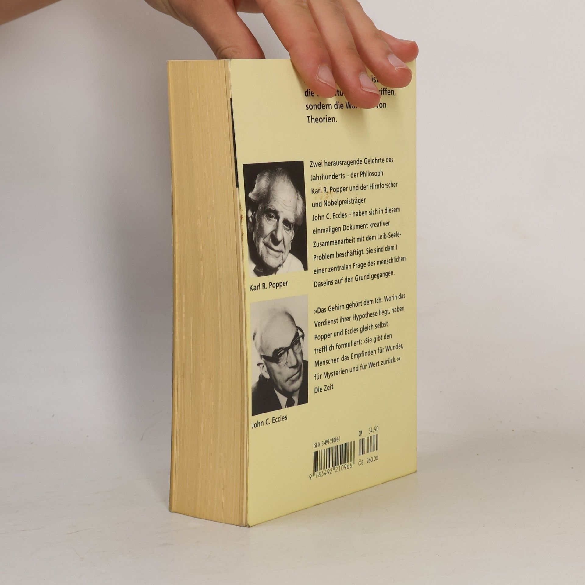 Karl Popper Das Ich und sein Gehirn