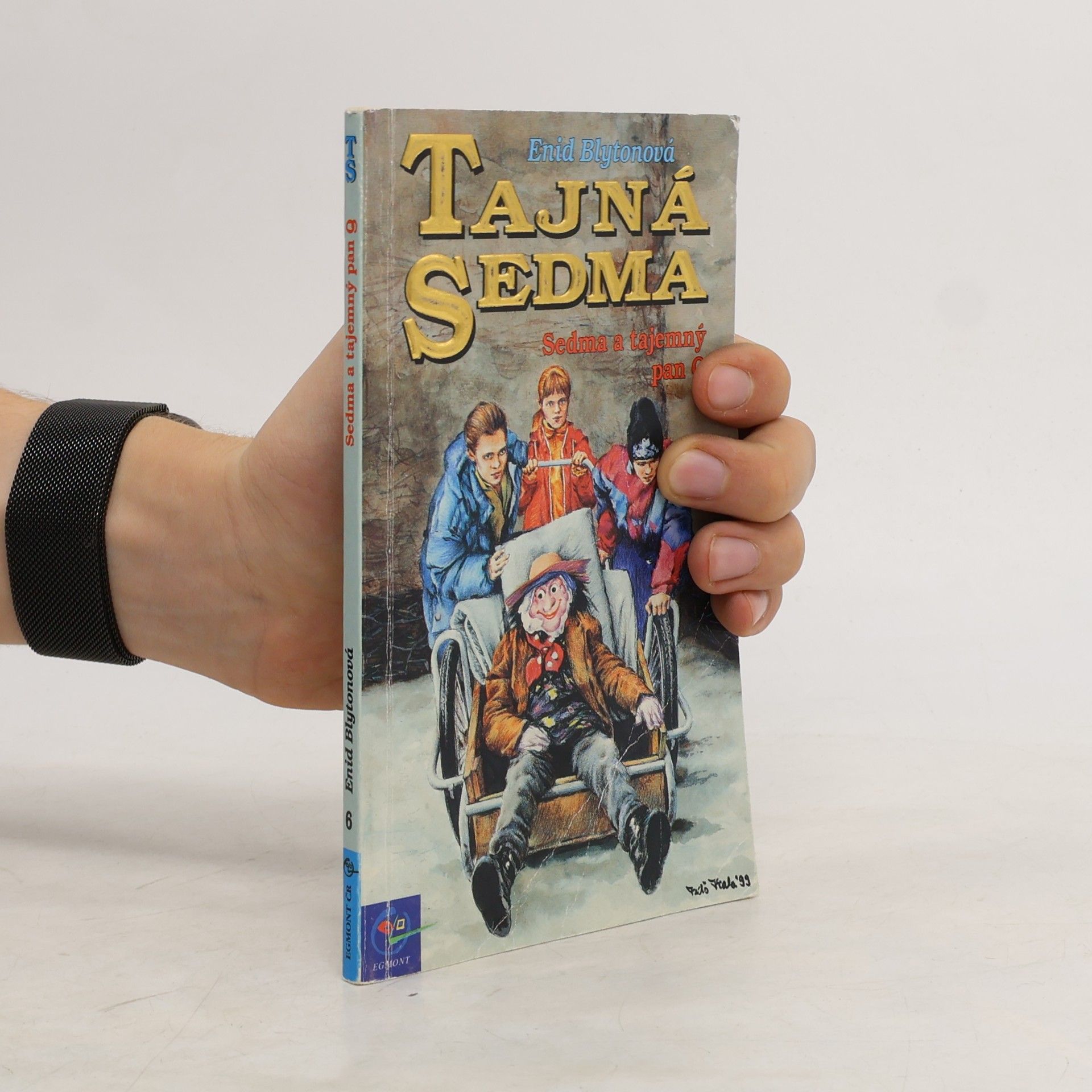 Enid Blyton Tajná sedma. Sedma a tajemný pan Q