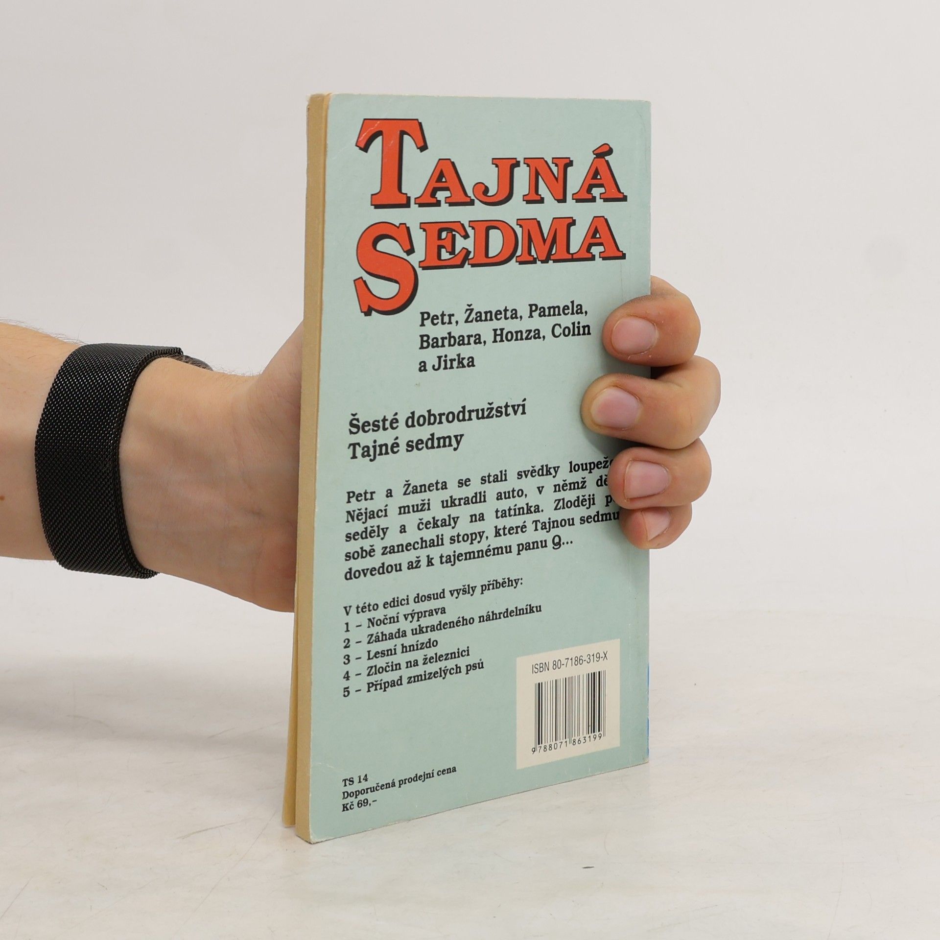Enid Blyton Tajná sedma. Sedma a tajemný pan Q