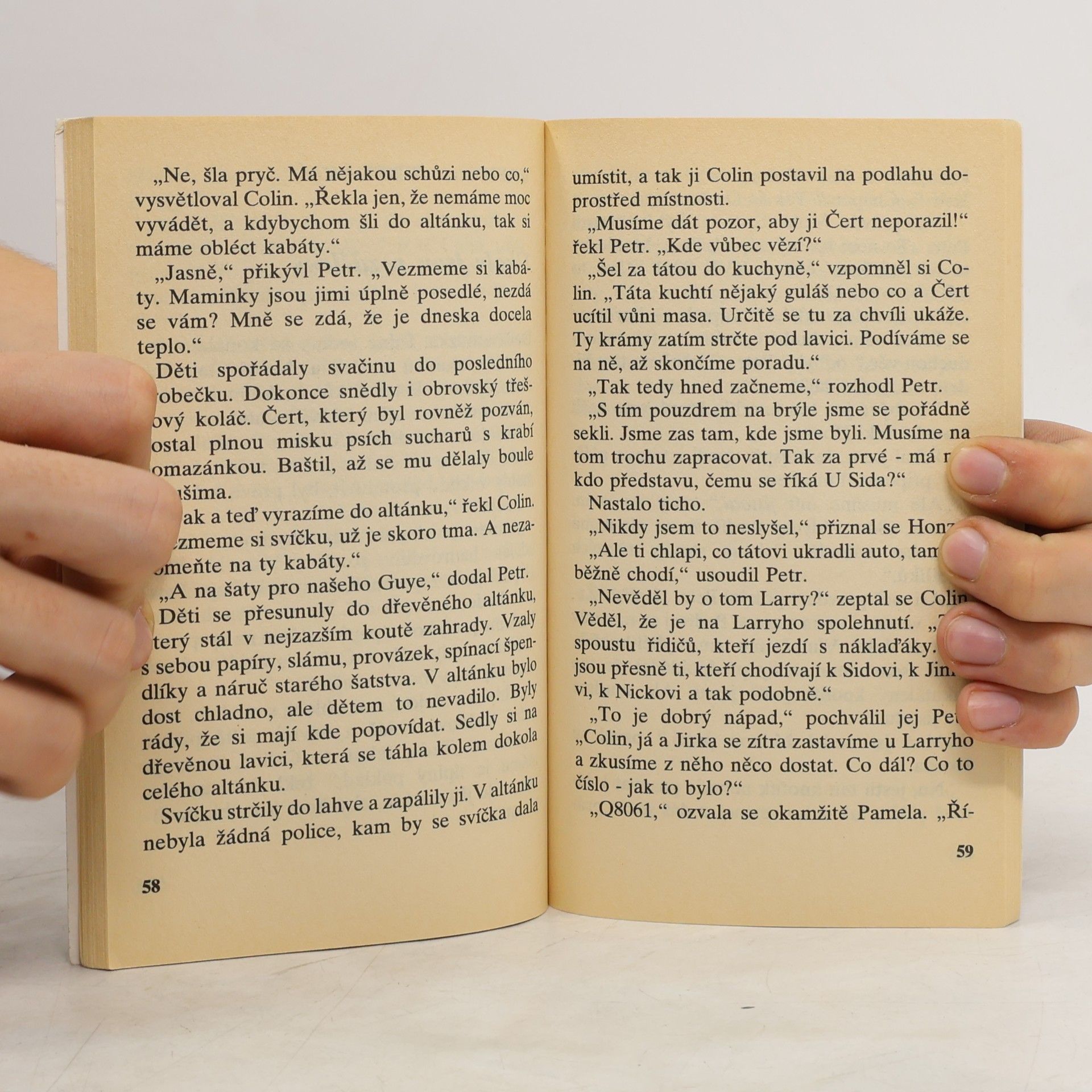 Enid Blyton Tajná sedma. Sedma a tajemný pan Q