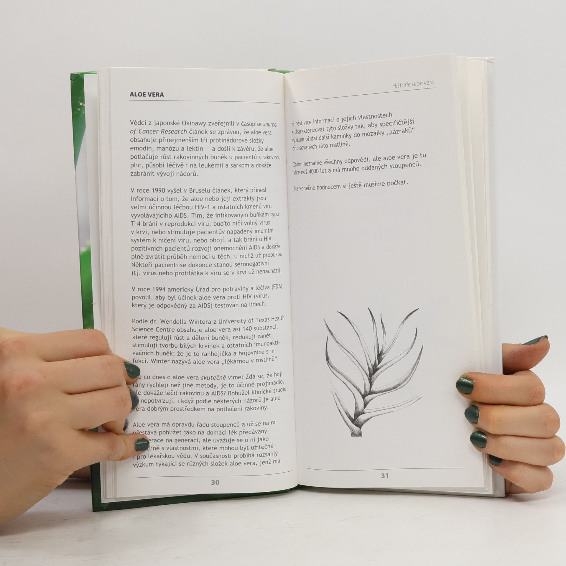 Lee Faber Aloe vera. Rostlina pro zdraví i krásu. Hojivé přírodní léčivo