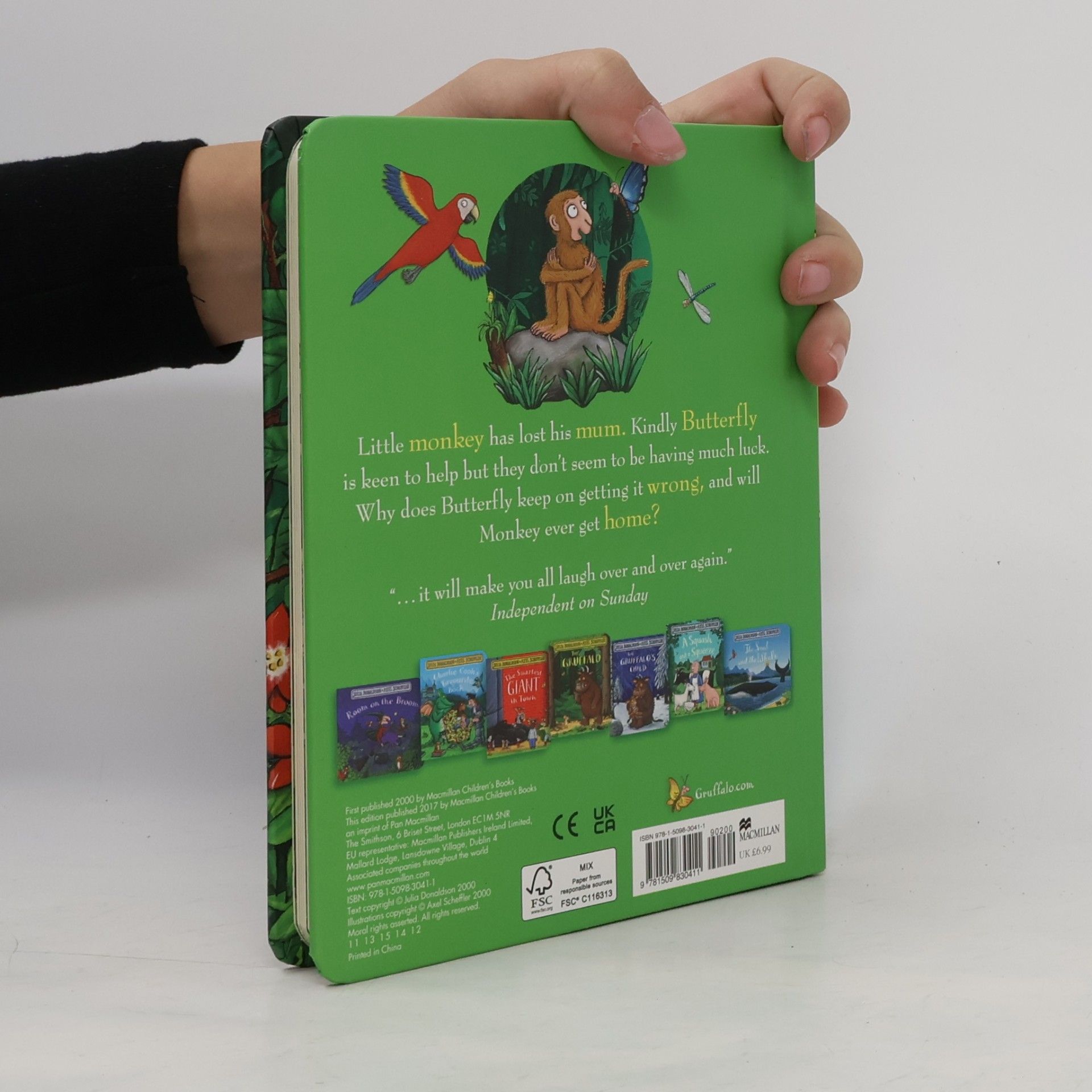 Julia Donaldson Monkey Puzzle