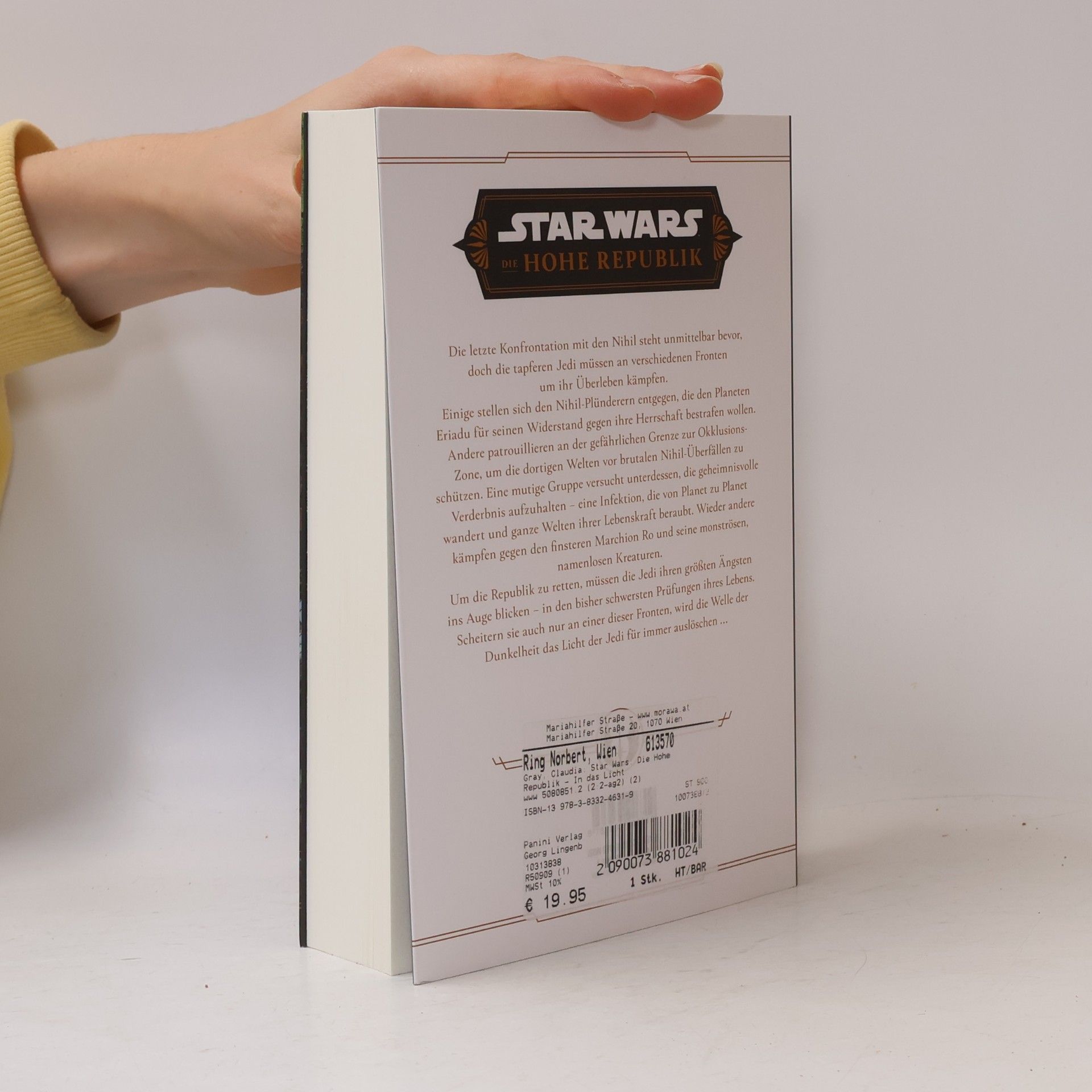 Claudia Gray Star Wars: Die Hohe Republik: In das Licht