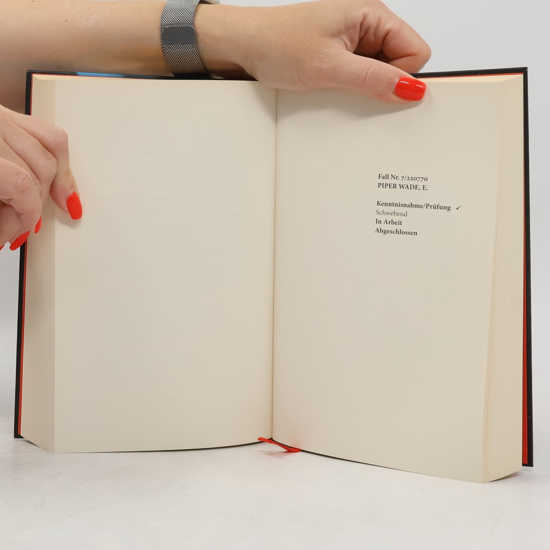 Hilary Norman Blankes Entsetzen