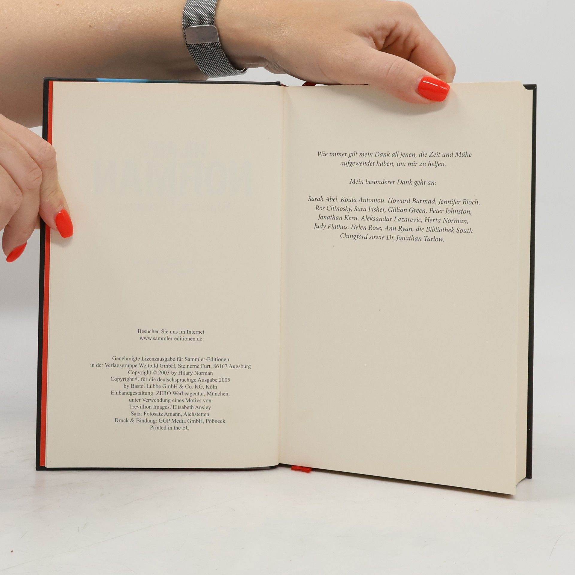 Hilary Norman Blankes Entsetzen
