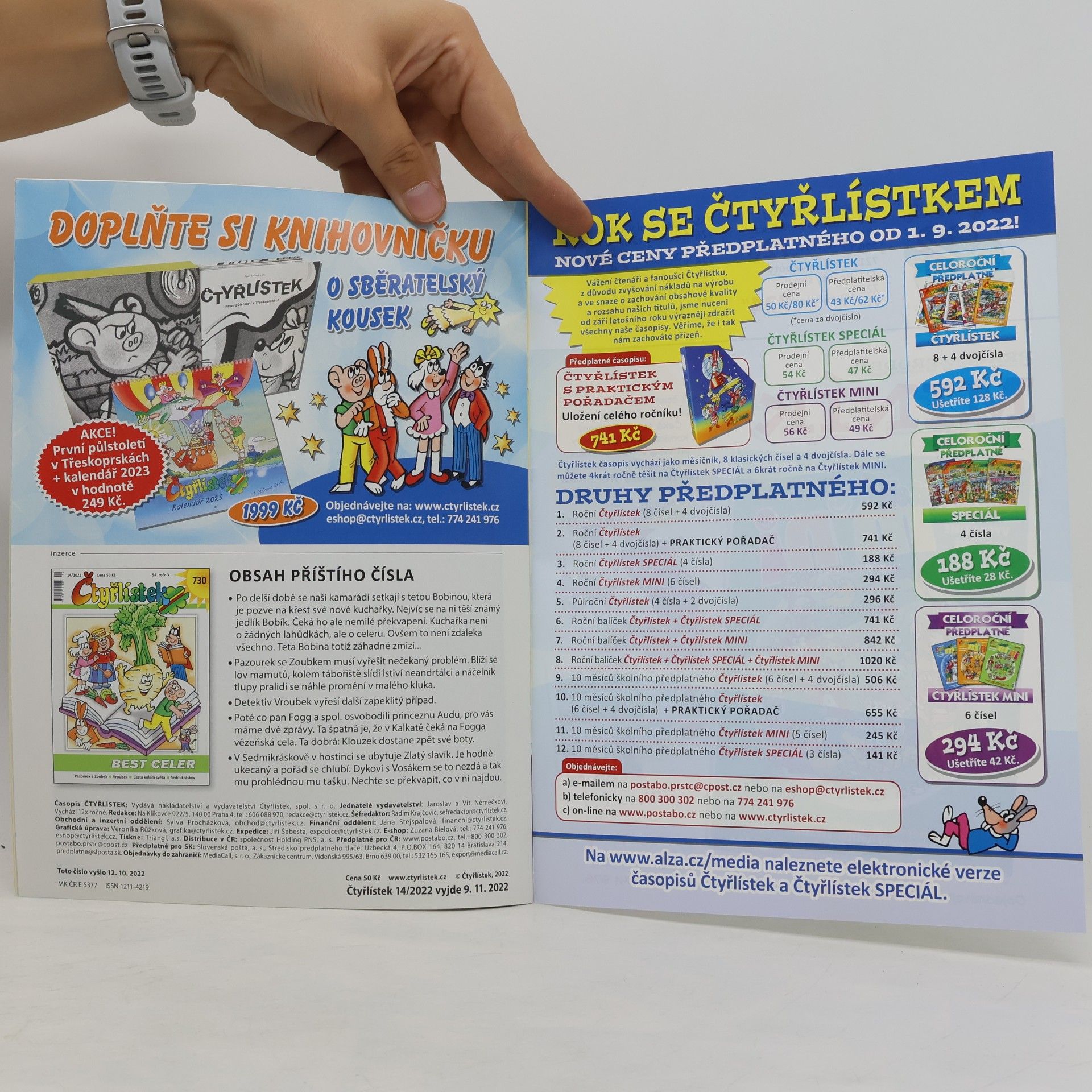 Autorenkollektiv Čtyřlístek 729. 13/2022. Lapač snů