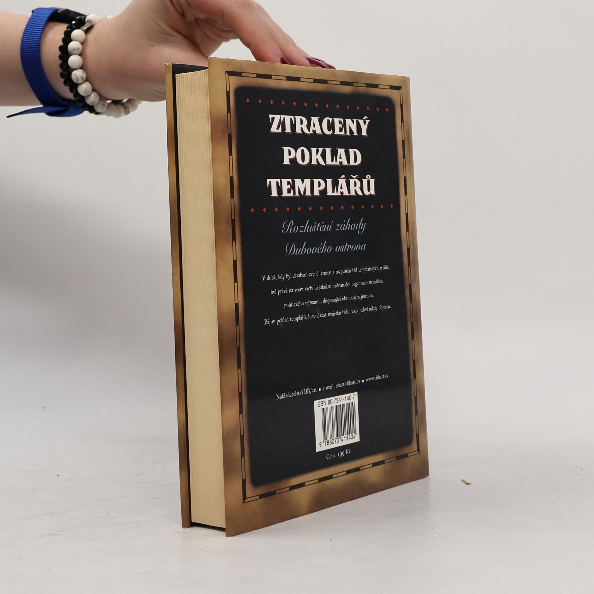 Steven Sora Ztracený poklad templářů. Rozluštění záhady Dubového ostrova
