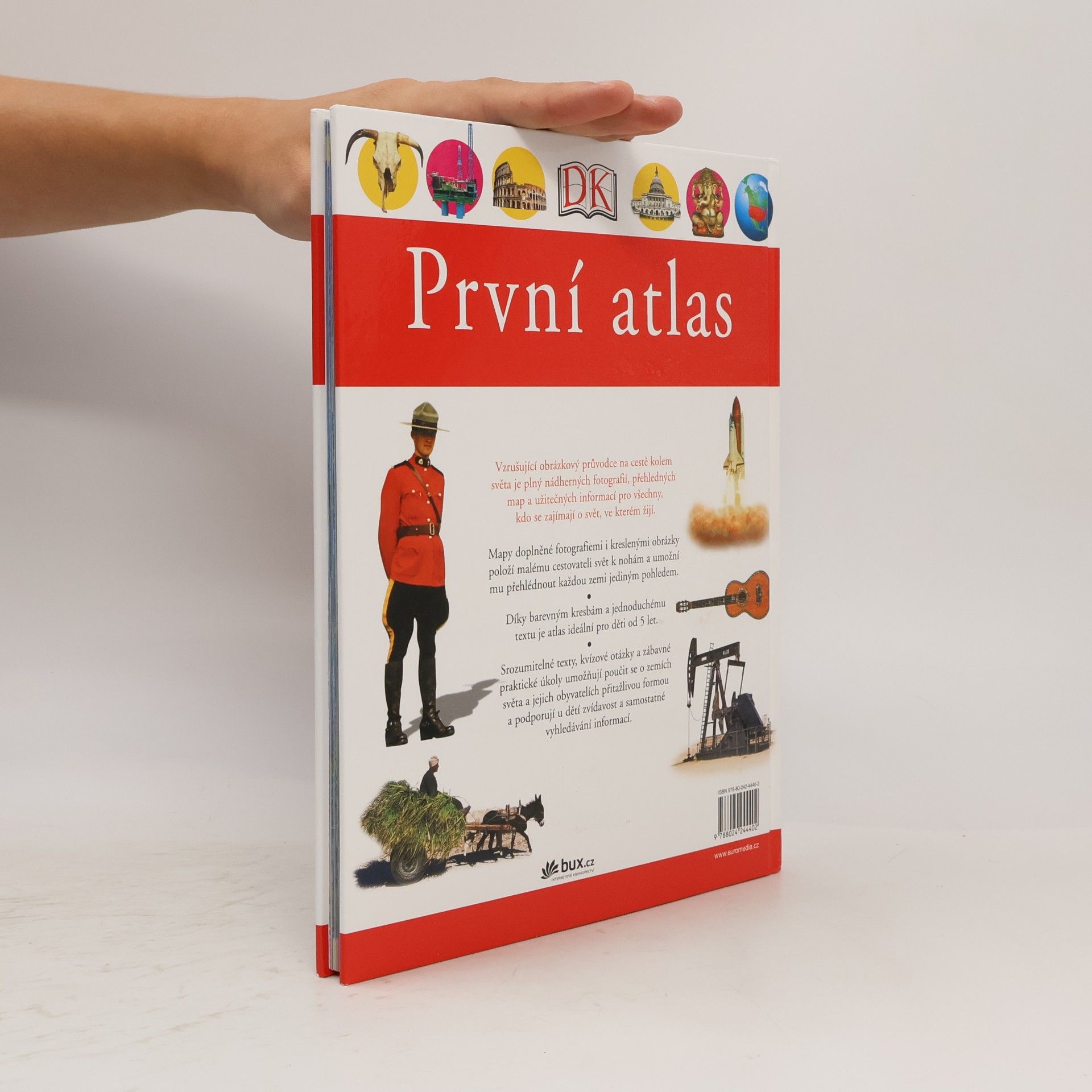 Kateřina Danielová První atlas. Příručka pro nejmenší čtenáře a spisovatele