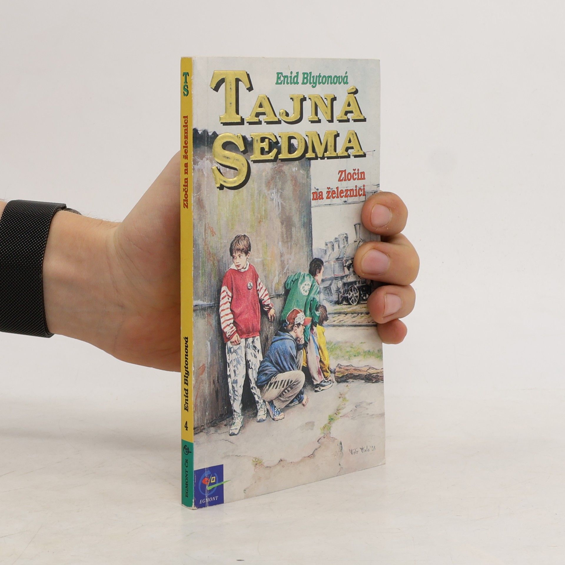 Enid Blyton Tajná sedma. Zločin na železnici