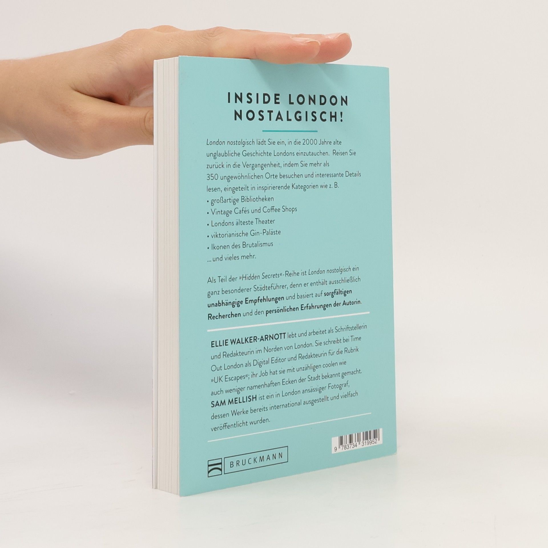 Ellie Walker-Arnott Hidden Secrets London nostalgisch