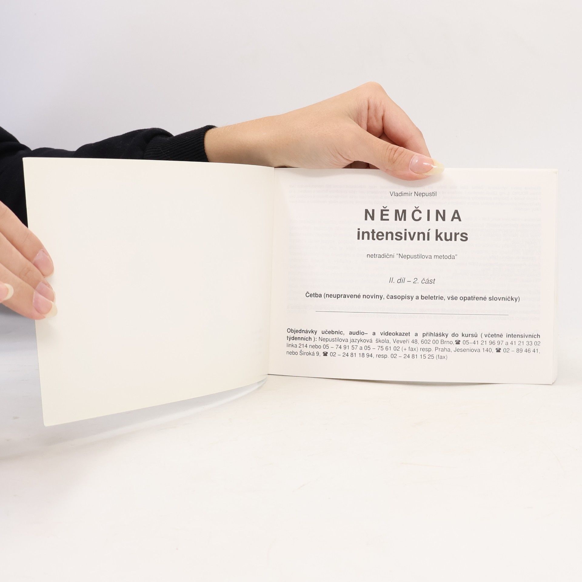 Vladimír Nepustil Němčina II/2 Četba