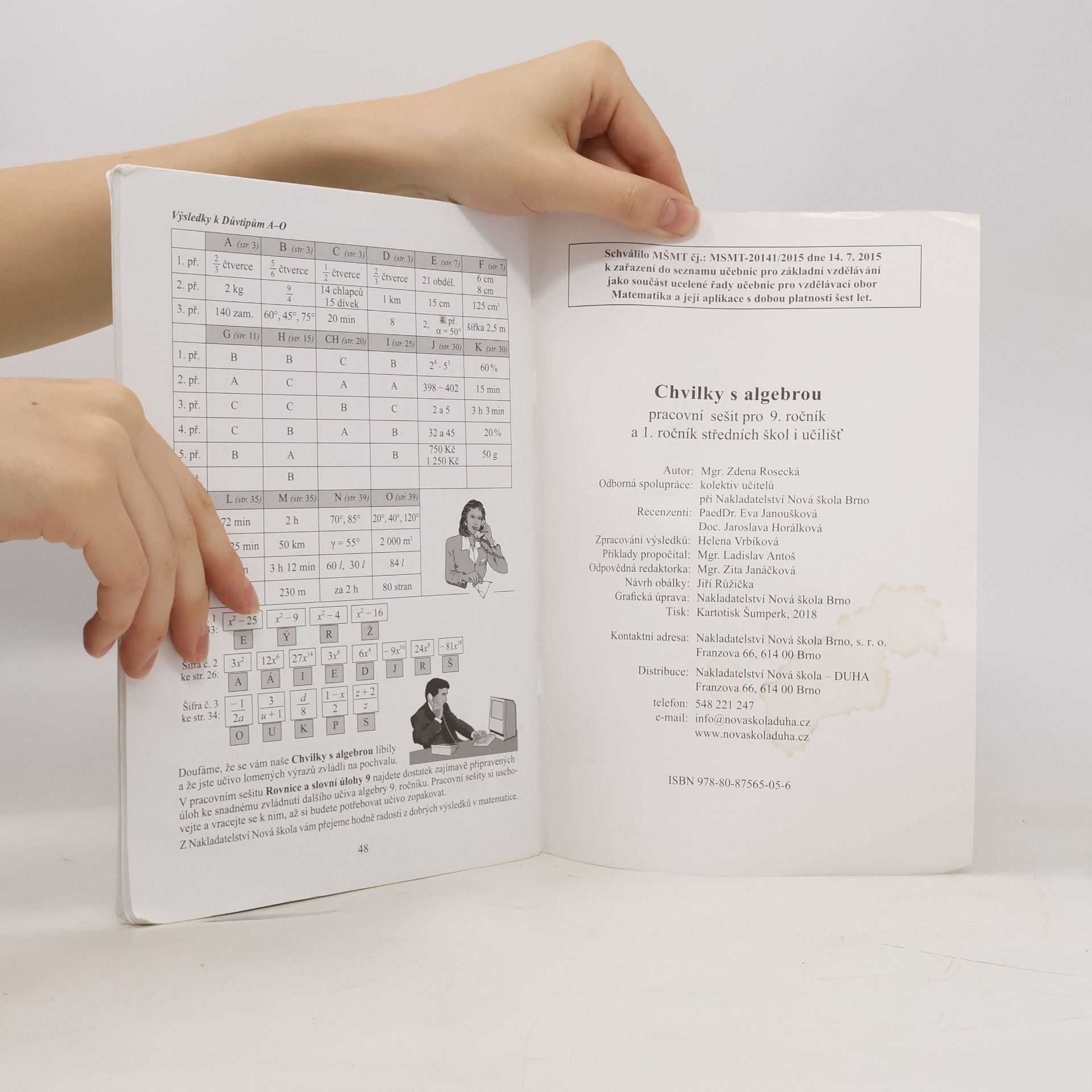 Kolektiv autorů Chvilky s algebrou