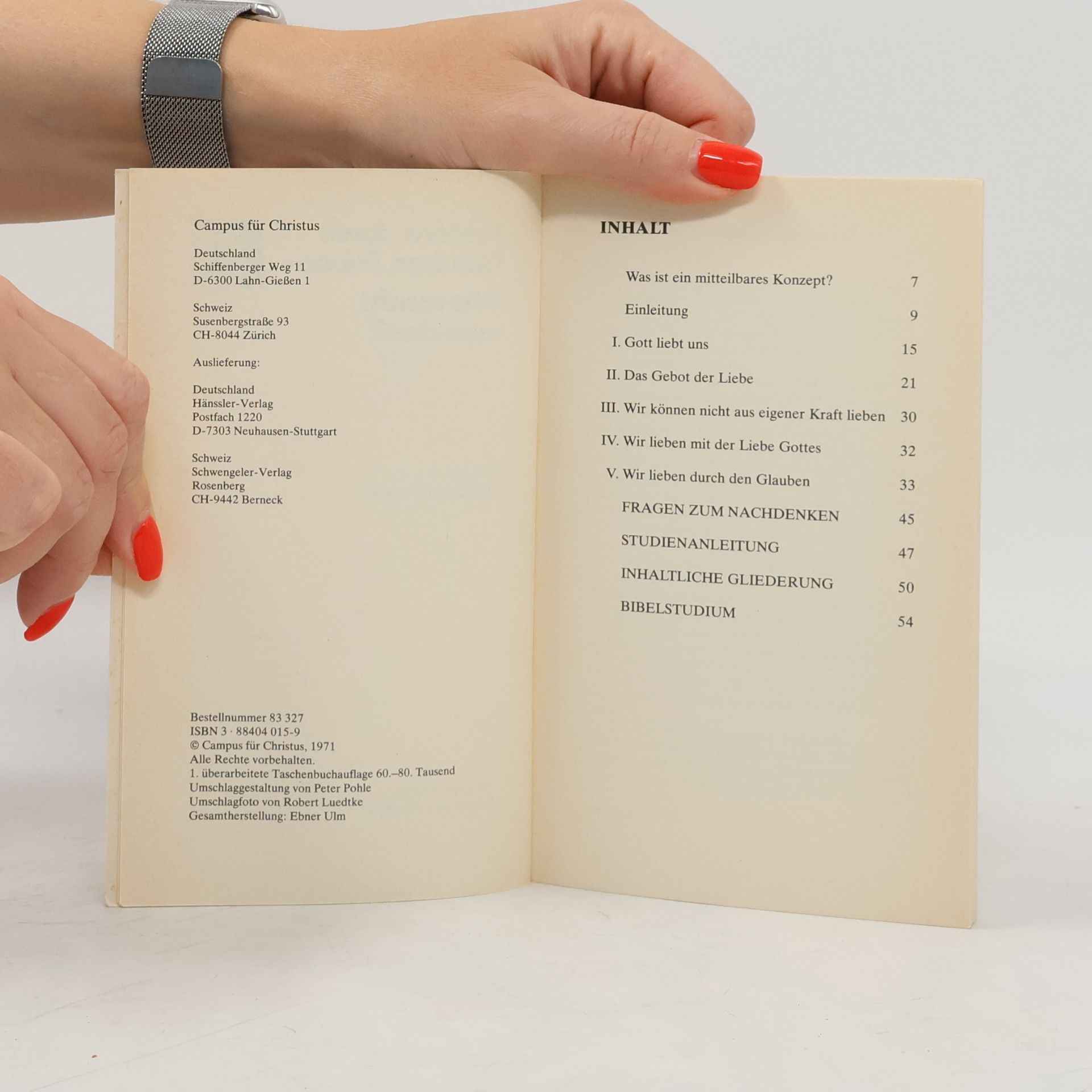 Various authors Andere durch Glauben lieben - Wie lernt man das?