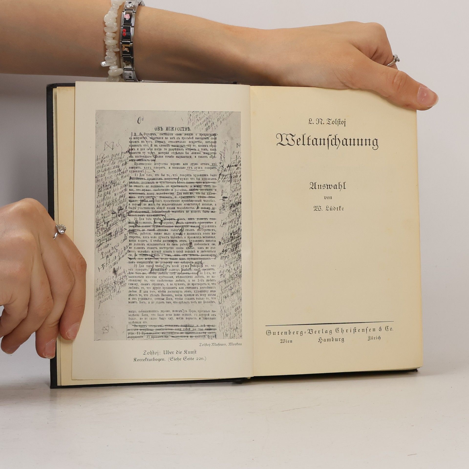 Lew Nikolajewitsch Tolstoi Weltanschauung