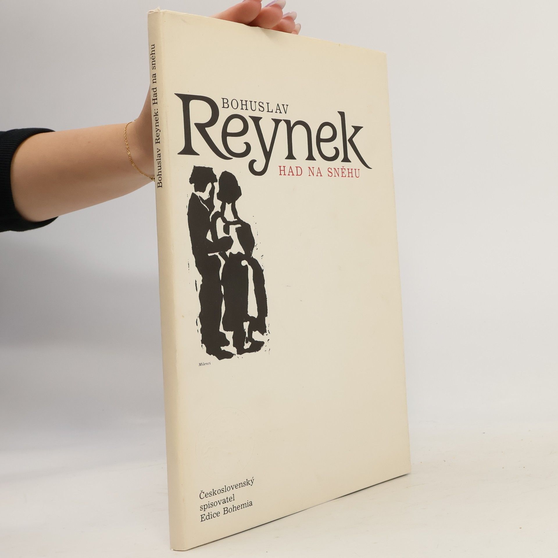 Bohuslav Reynek Had na sněhu