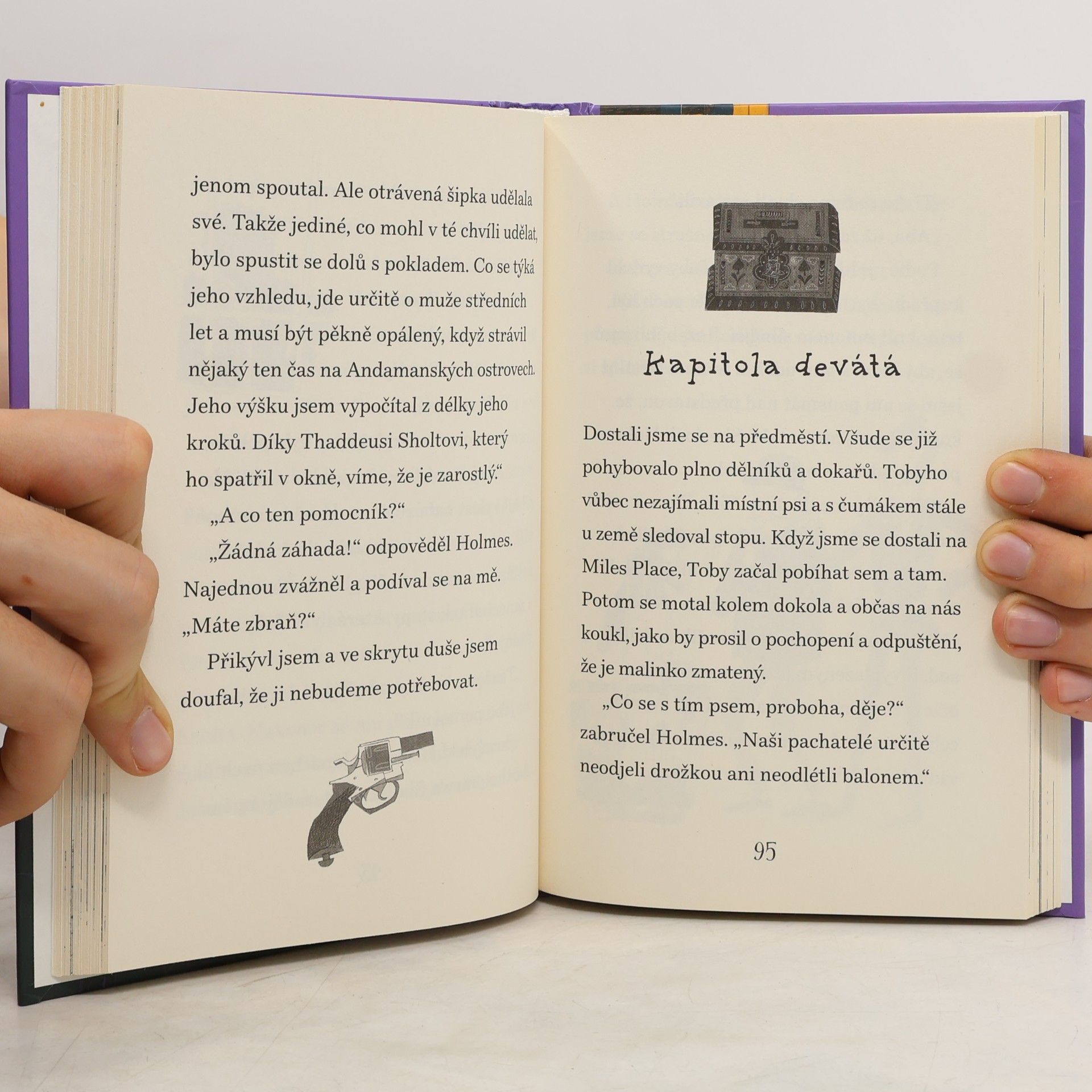 Stephanie Baudet Sherlock Holmes: Podpis čtyř