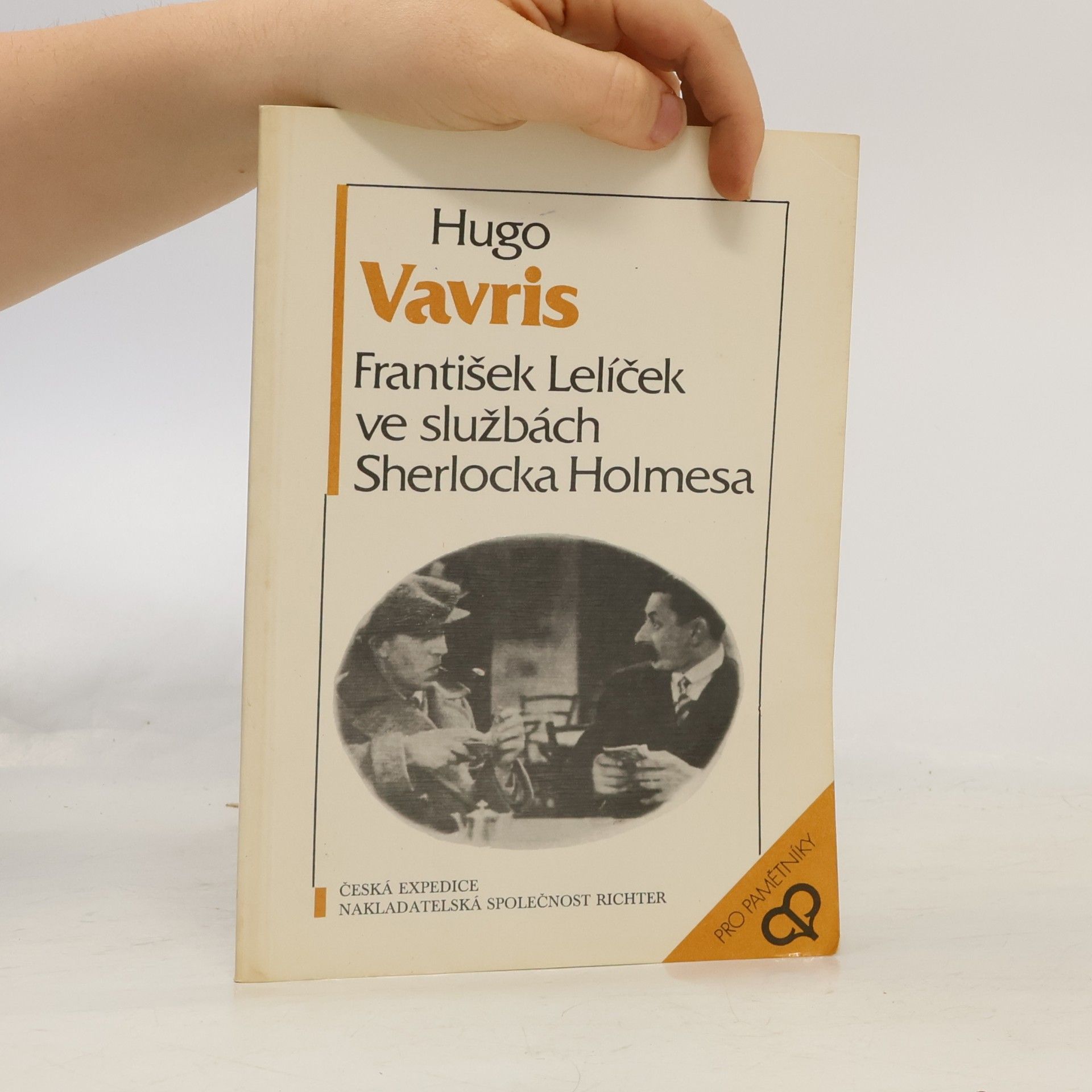 Hugo Vavrečka František Lelíček ve službách Sherlocka Holmese