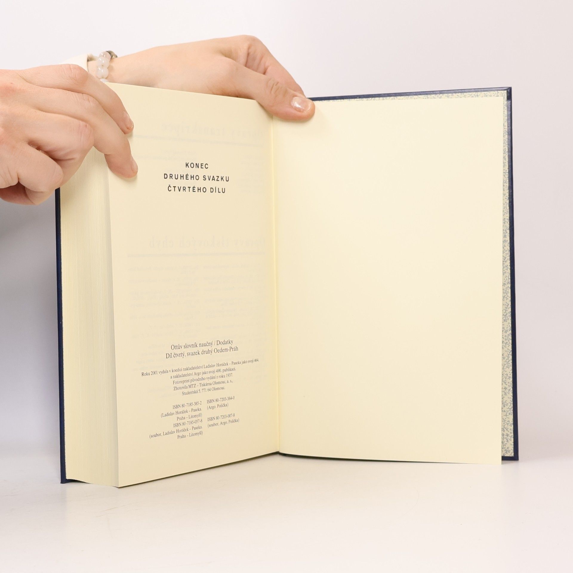 Various authors Ottův slovník naučný. Dodatky IV. 2 Oedem-Práh
