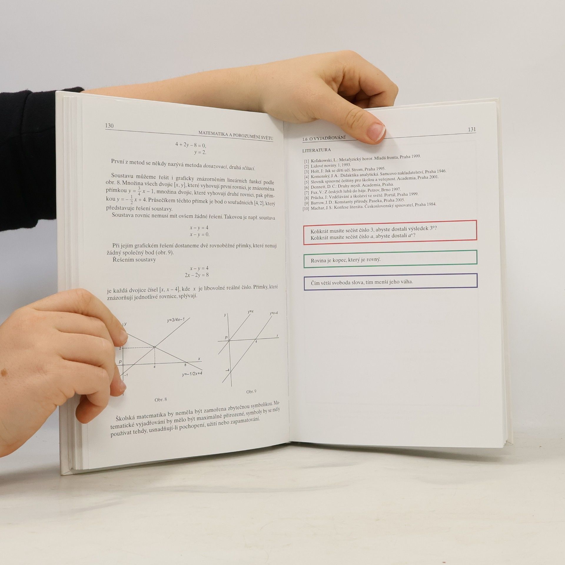František Kuřina Matematika a porozumění světu: setkání s matematikou po základní škole