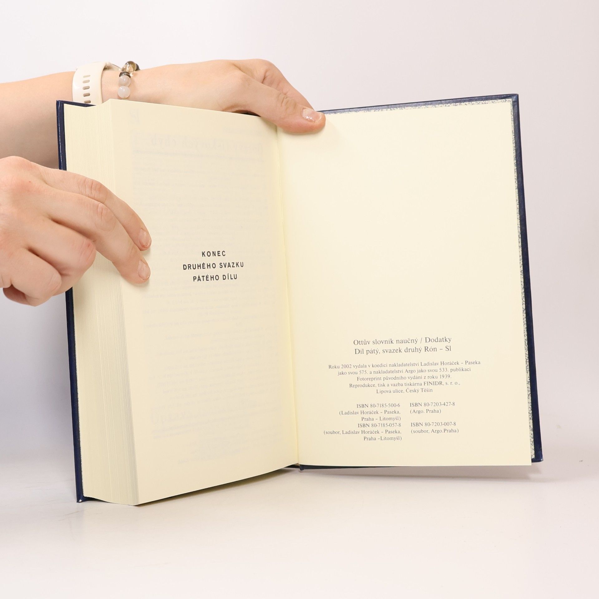 Autorenkollektiv Ottův slovník naučný Dodatky V 2 Rón - Sl