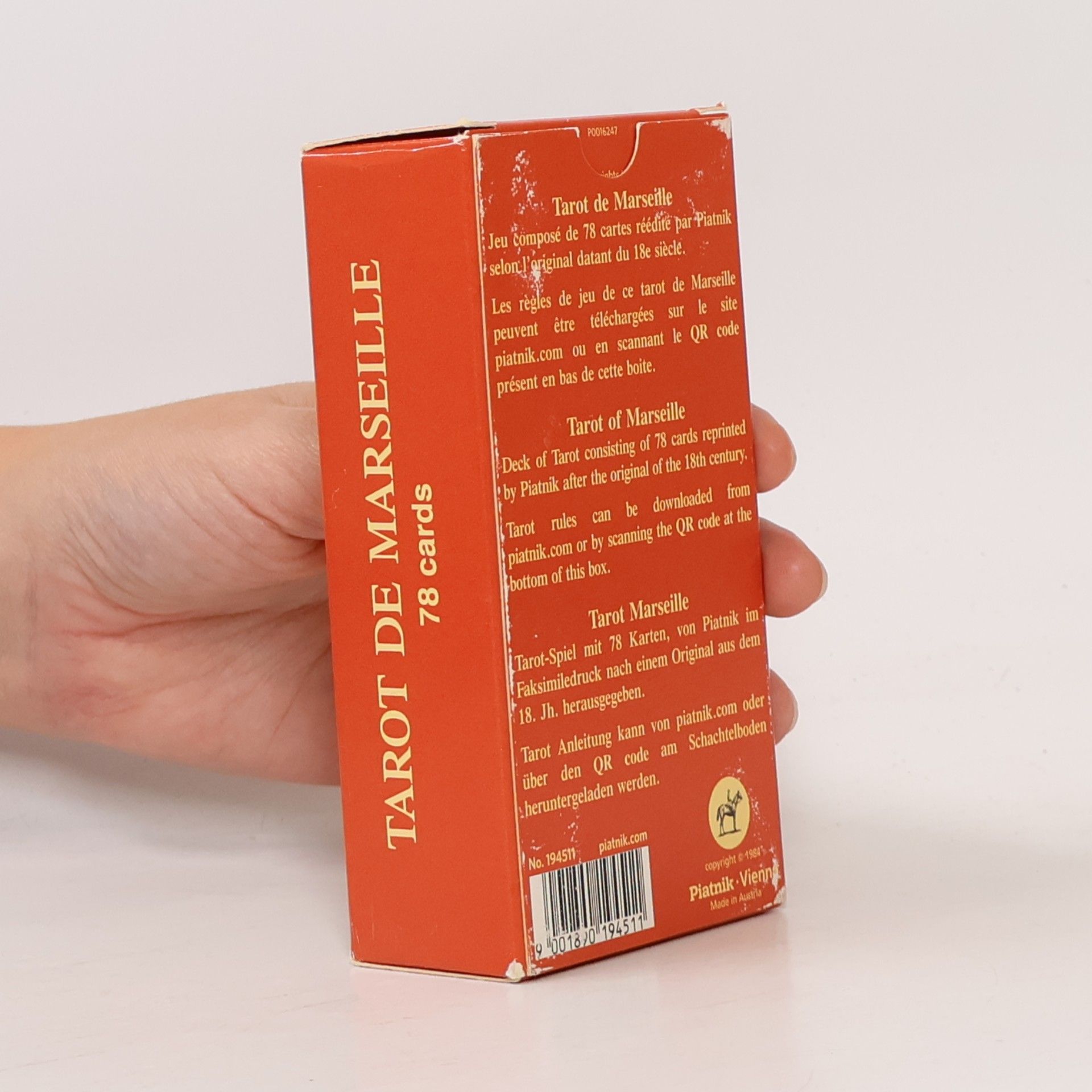 Collectif d'auteurs Tarot de Marseille