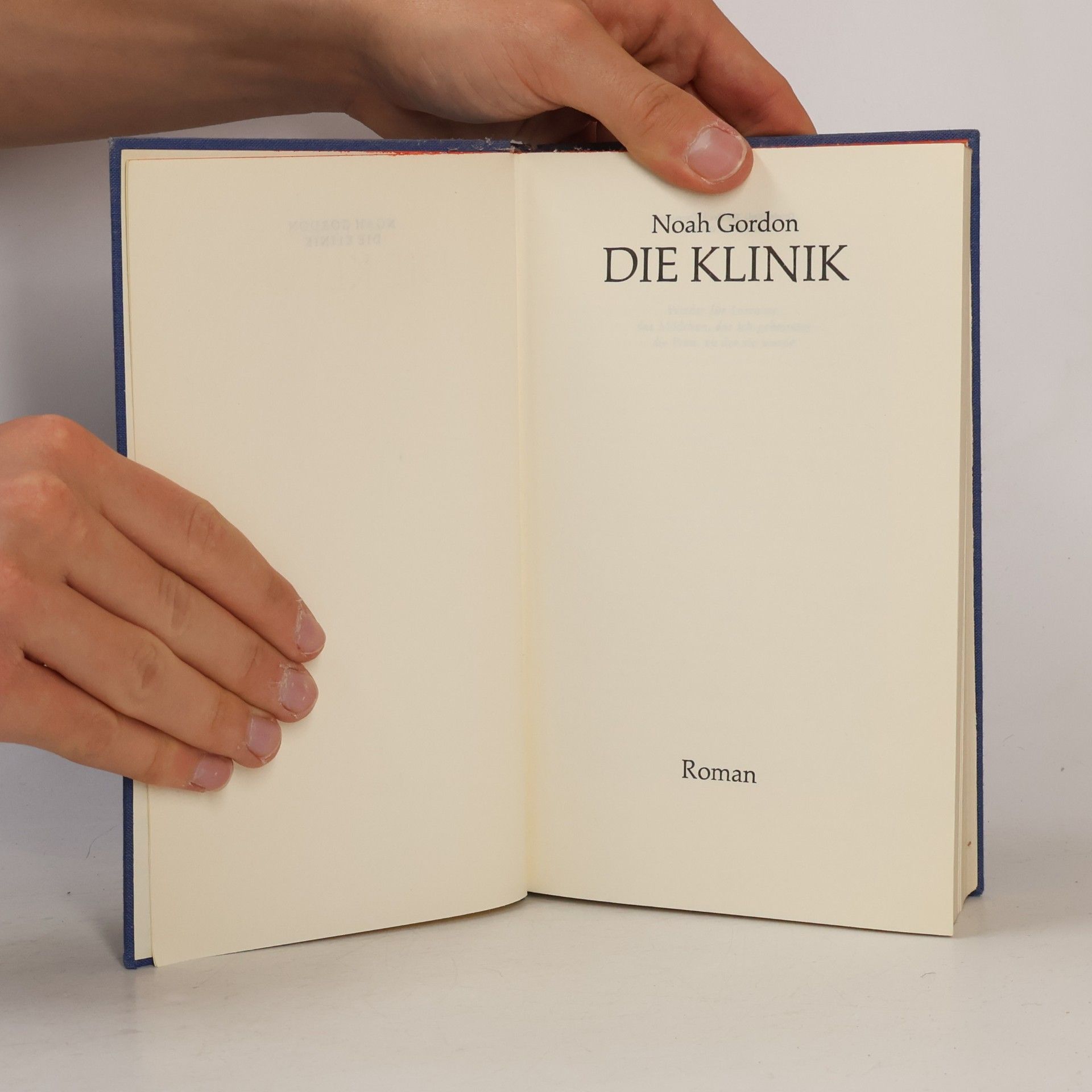 Noah Gordon Die Klinik