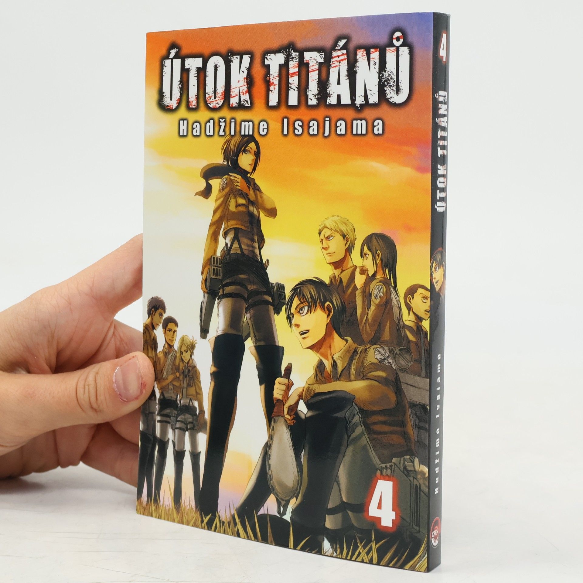 Hajime Isayama Útok titánů. 4