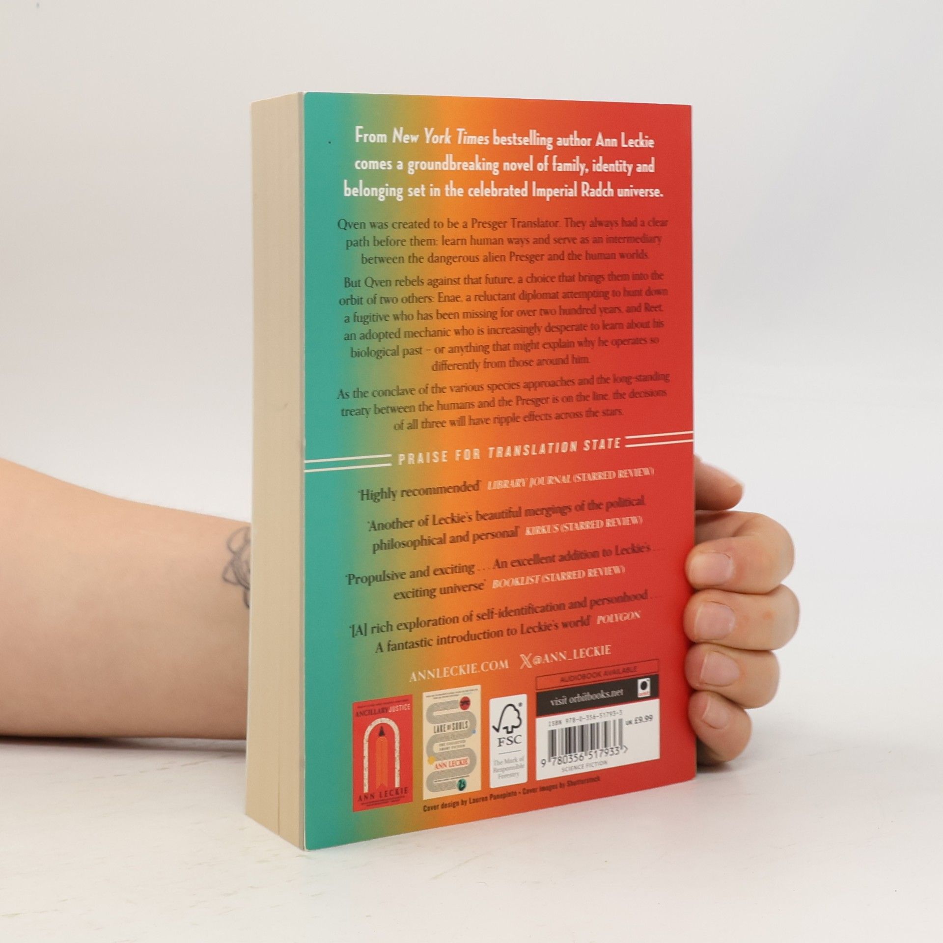 Ann Leckie Translation State