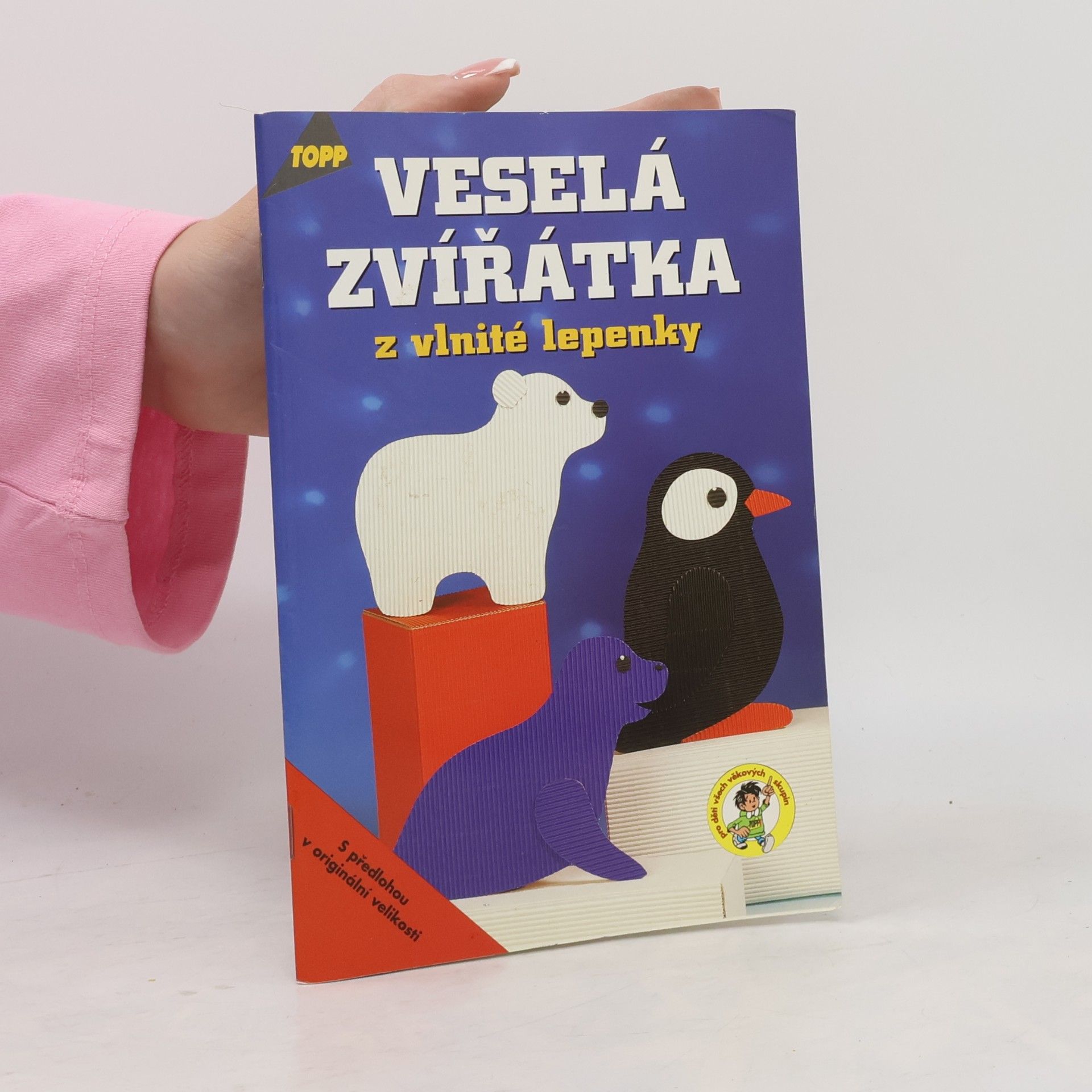 Daniel Täubner Veselá zvířátka z vlnité lepenky