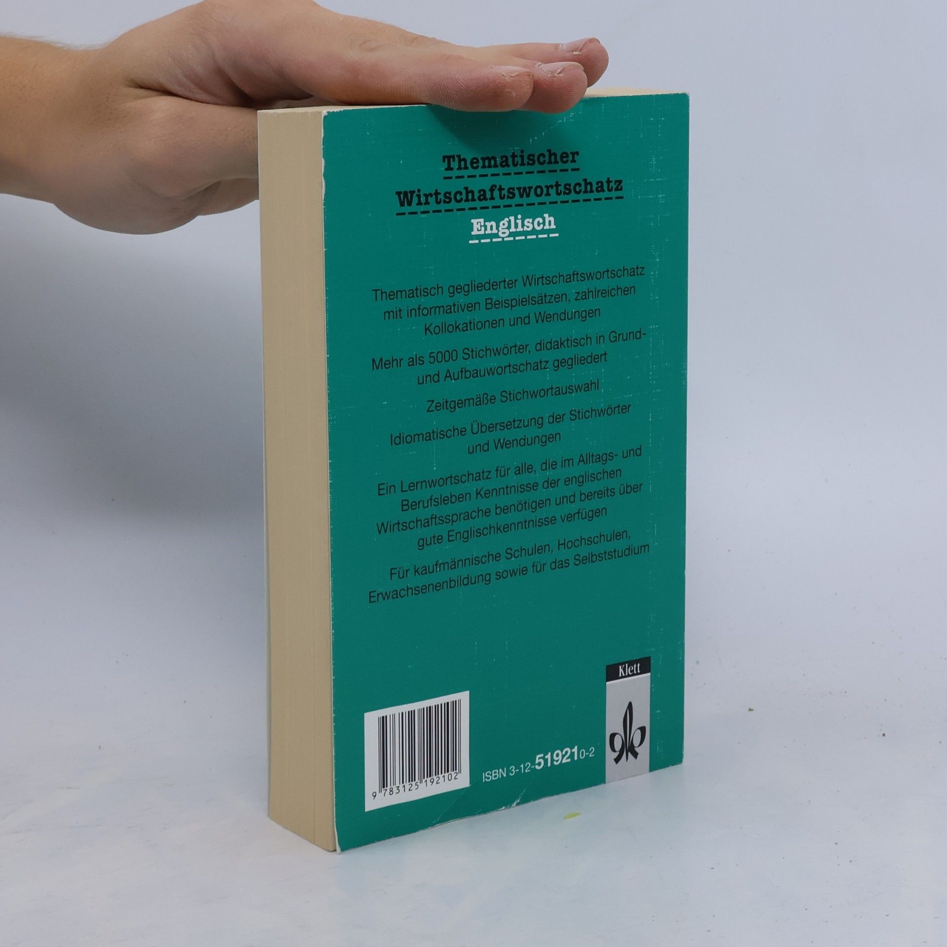 Stephen C. France Thematischer Wirtschaftswortschatz Englisch