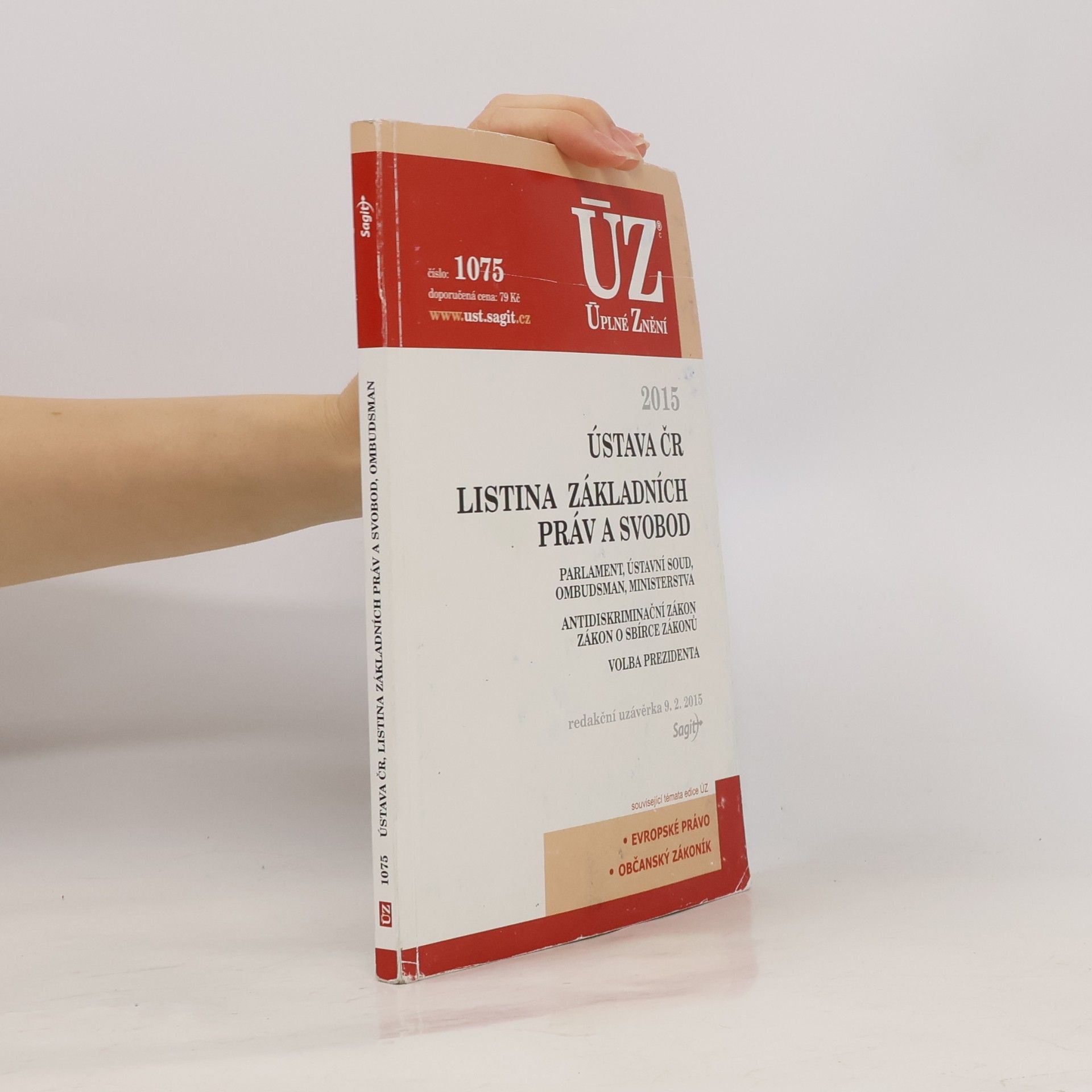 Various authors Ústava ČR. Listina základních práv a svobod