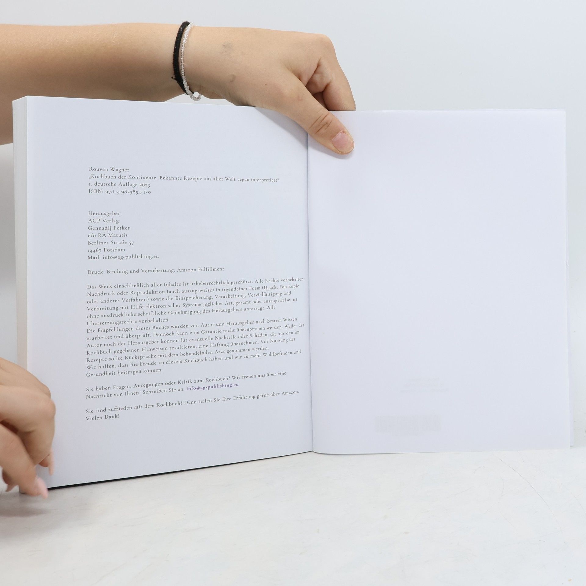 Rouven Wagner Kochbuch der Kontinente