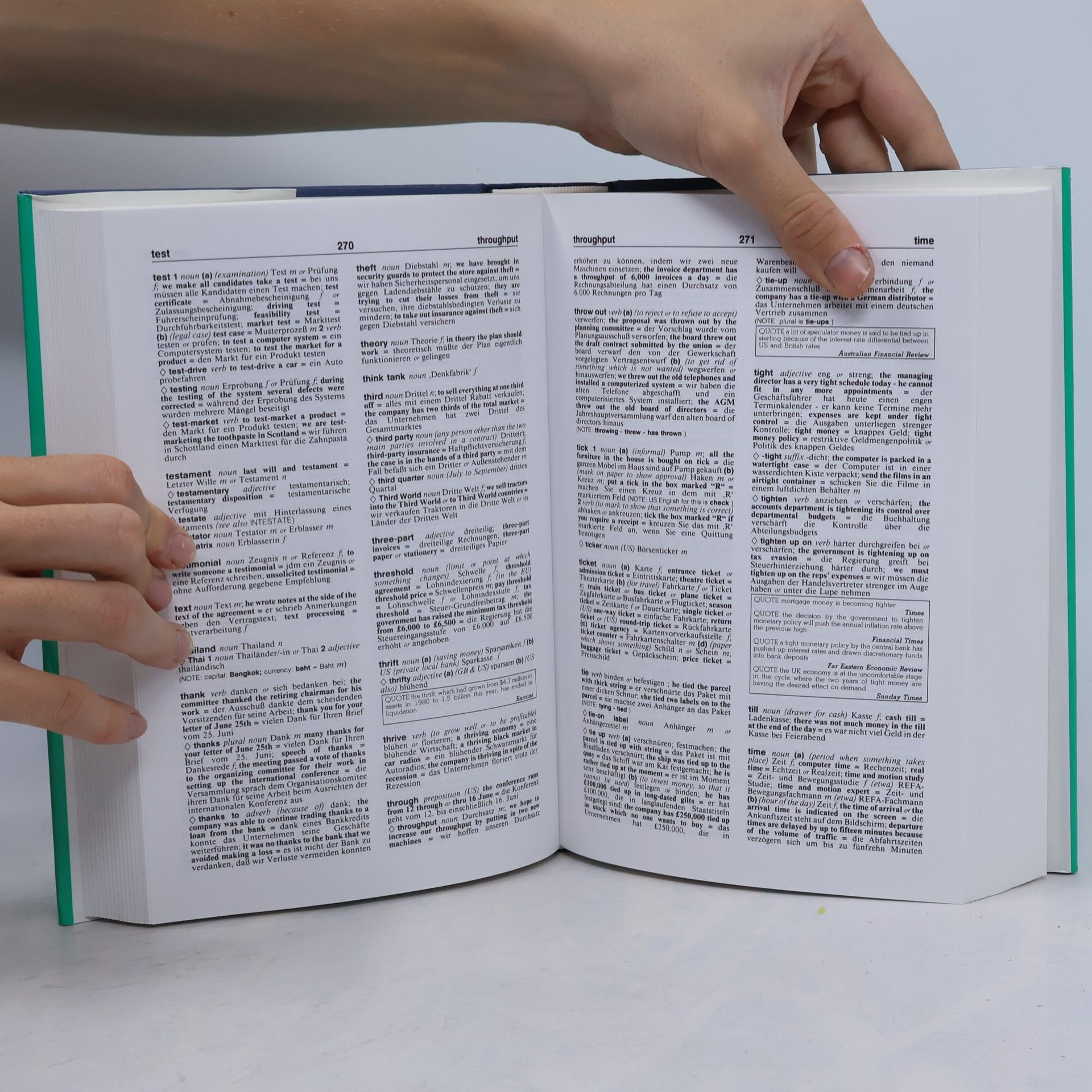 Peter Hodgson Collin PONS grosses Fachwörterbuch Wirtschaft