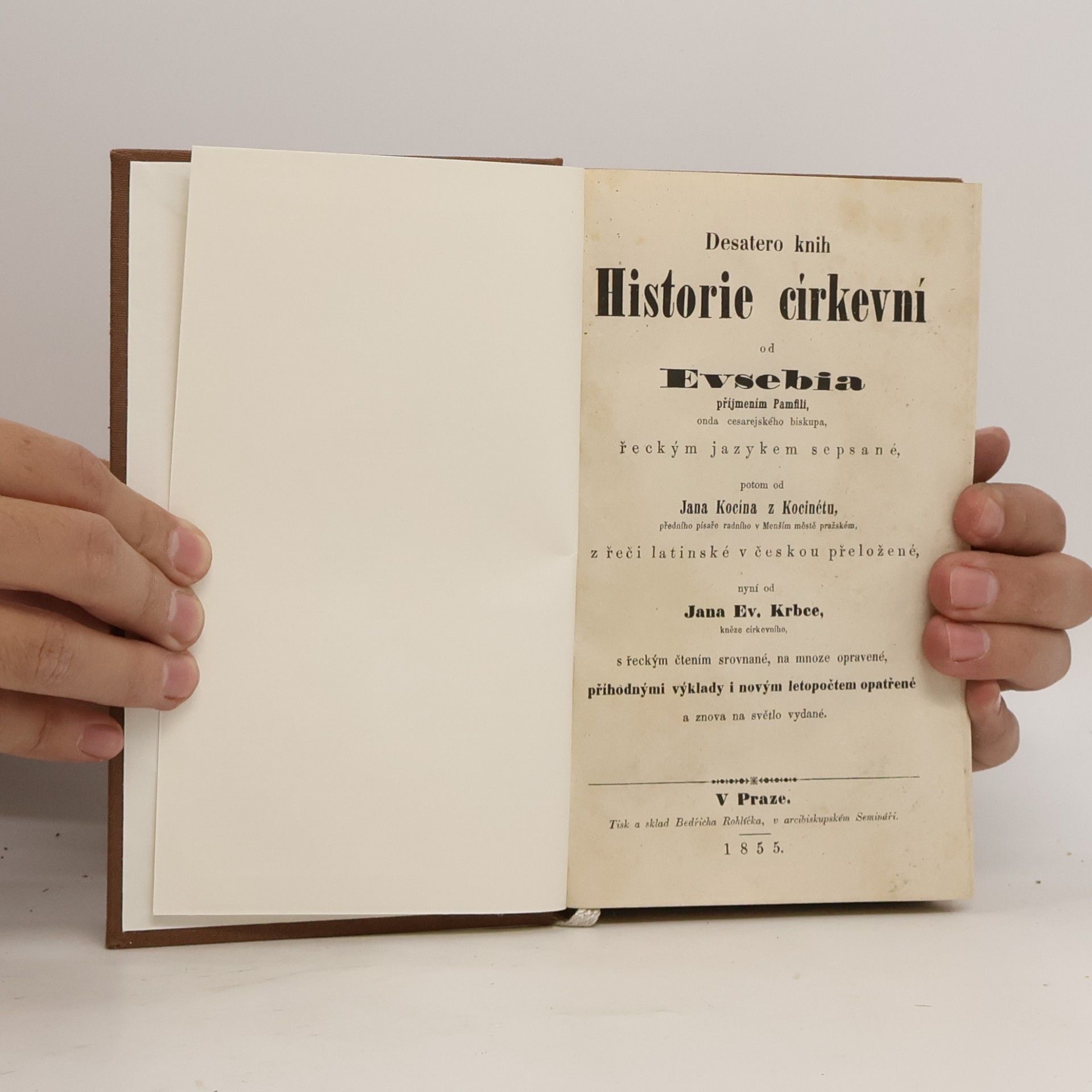 kolektiv Desatero knih Historie církevní